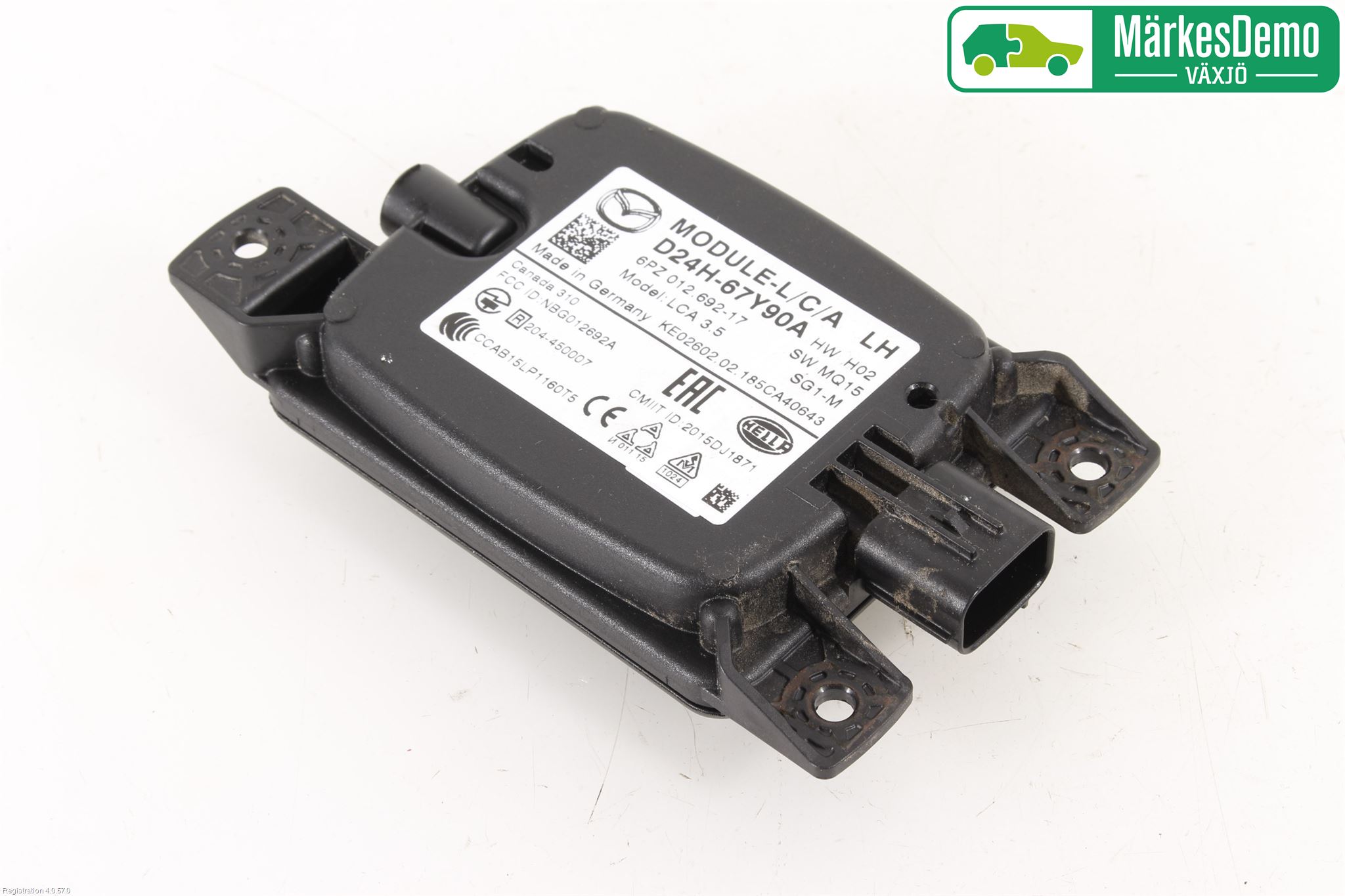 Mazda CX-3 Sensor Kollisjonsbeskyttelse