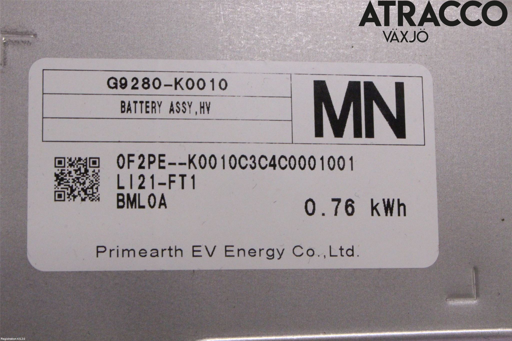 Toyota YARIS XP21 20- Hybrid Batteri