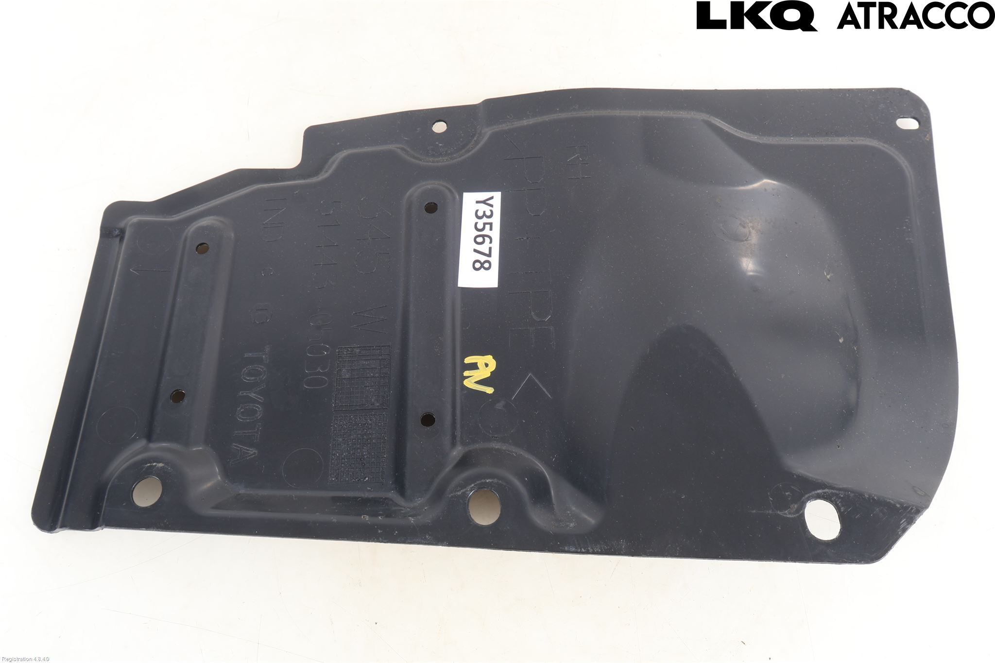 Toyota AURIS 13-19 Bunnplate U Motor-Gear-Dørk