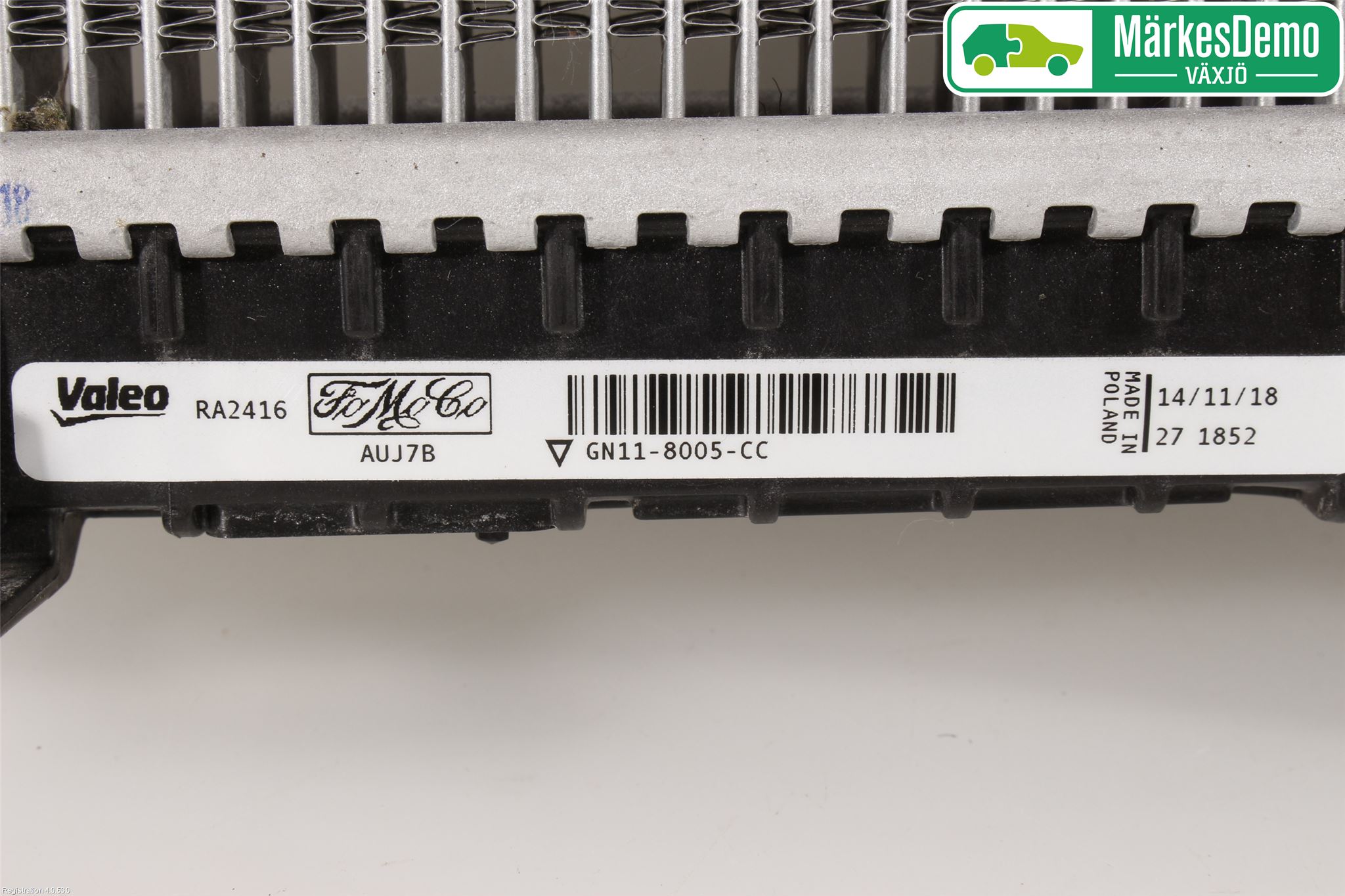 Ford FIESTA (VII) 18-23 Radiator Automat