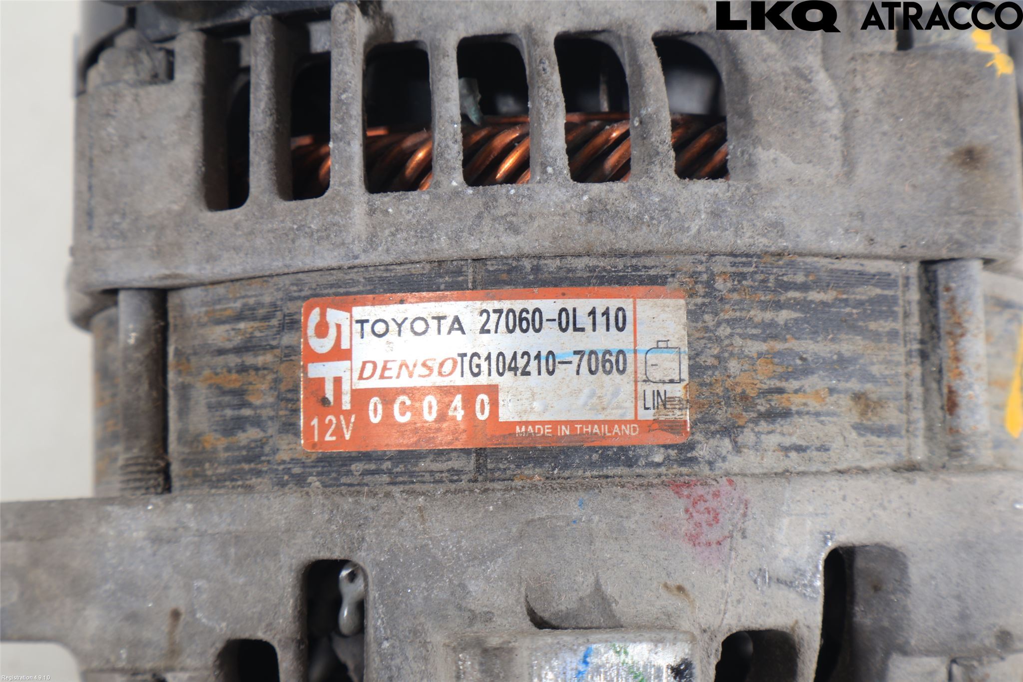 Toyota HILUX 16- Dynamo