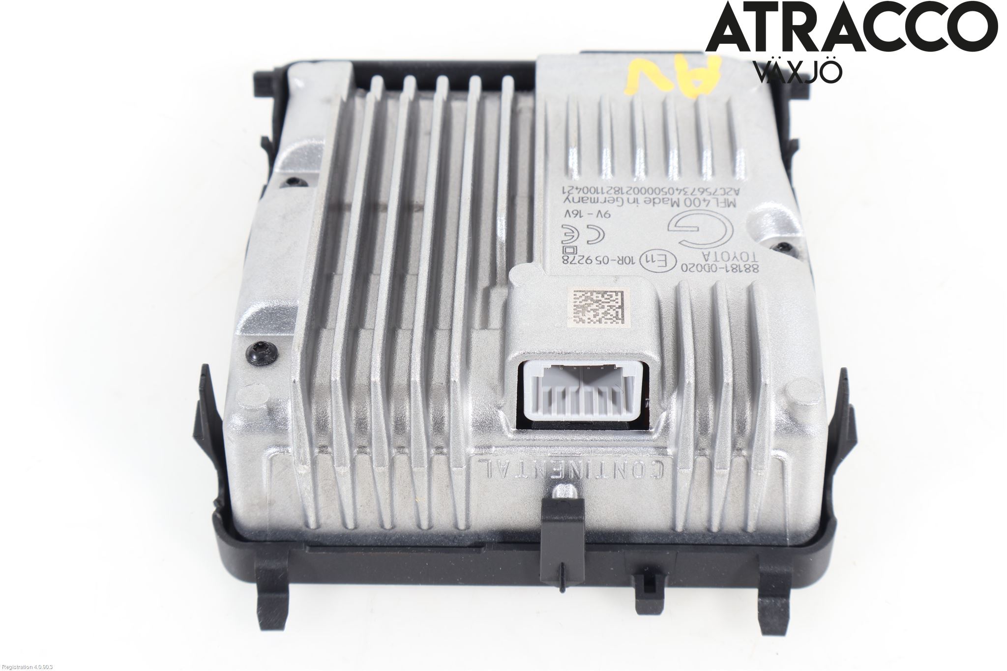 Toyota YARIS XP130 15-20 Sensor Kollisjonsbeskyttelse