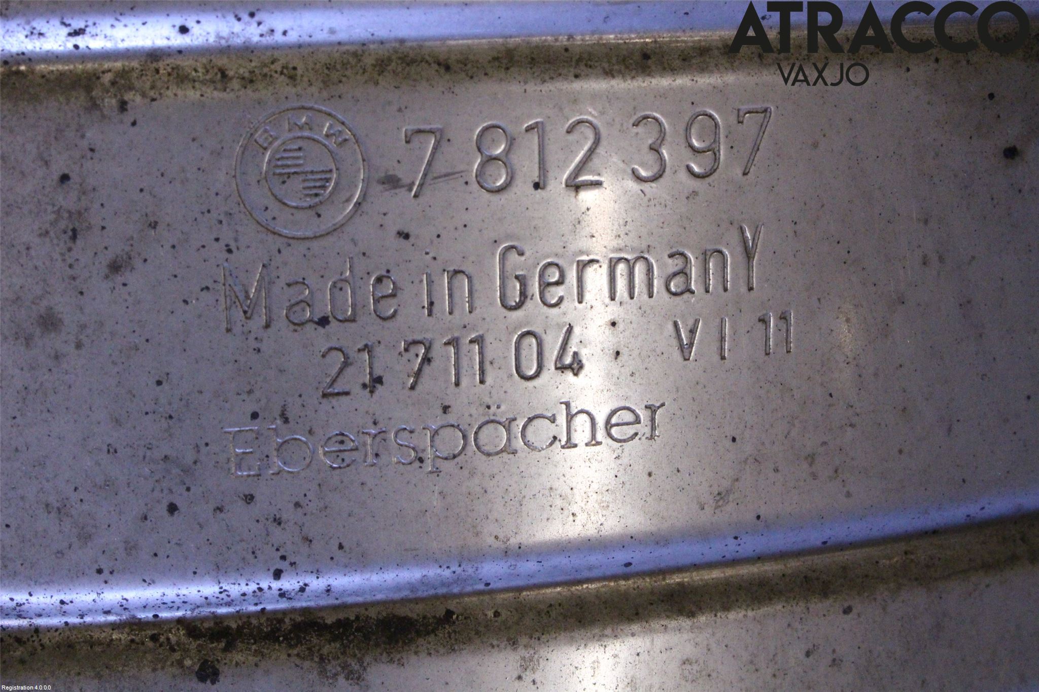BMW 5 F10/F11/F18 09-17 Eksos Bakre Potte