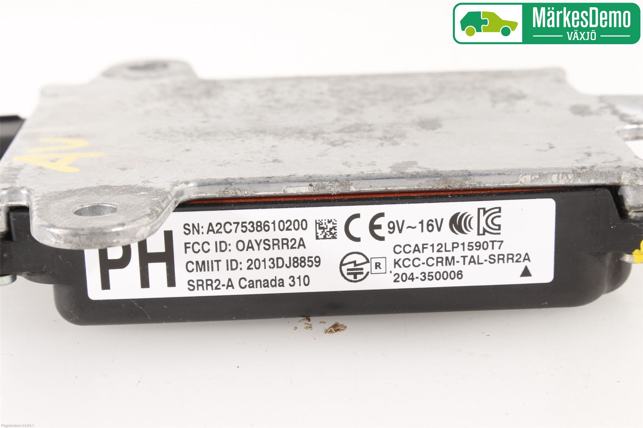Toyota PRIUS (ZVW50) 16-21 Sensor Kollisjonsbeskyttelse