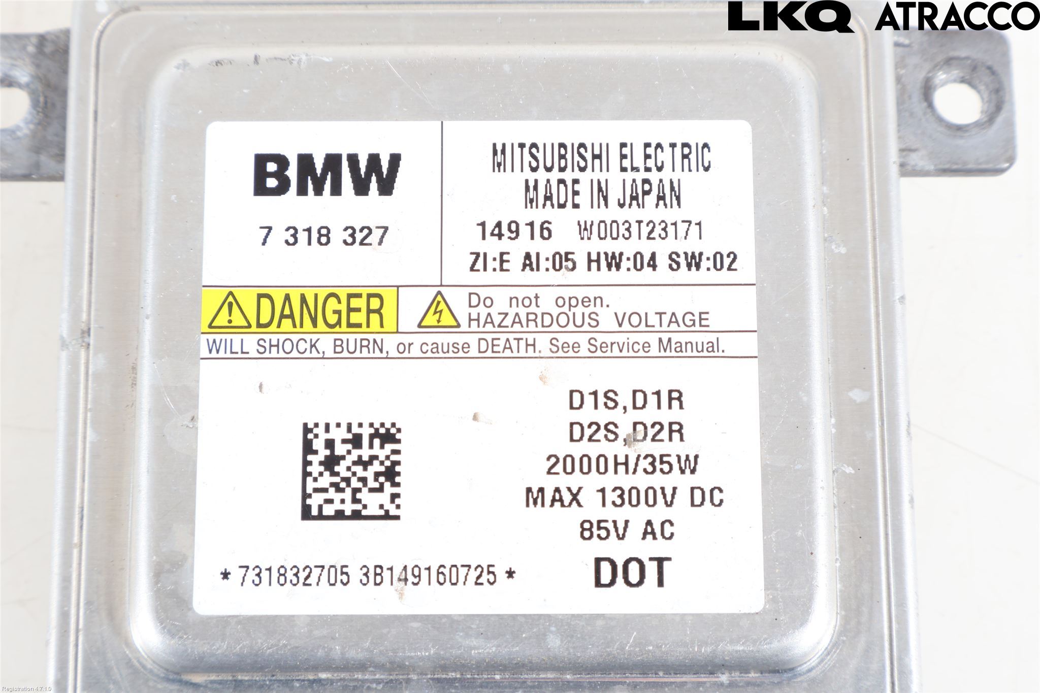 BMW 1 F20/F21 11-19 Styreenhet Xenon