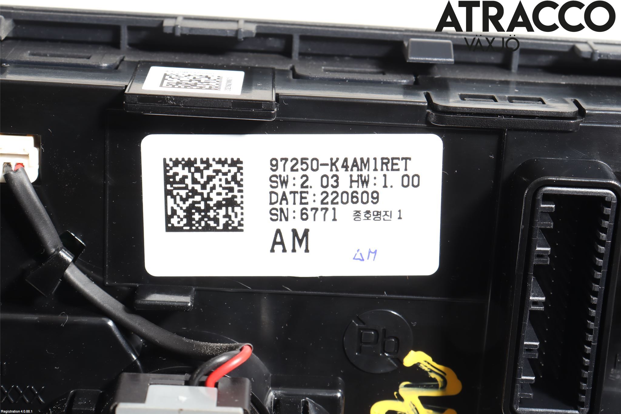 Hyundai KONA/ELECTRIC OS 18-23 Varme Ac Betjening-Display
