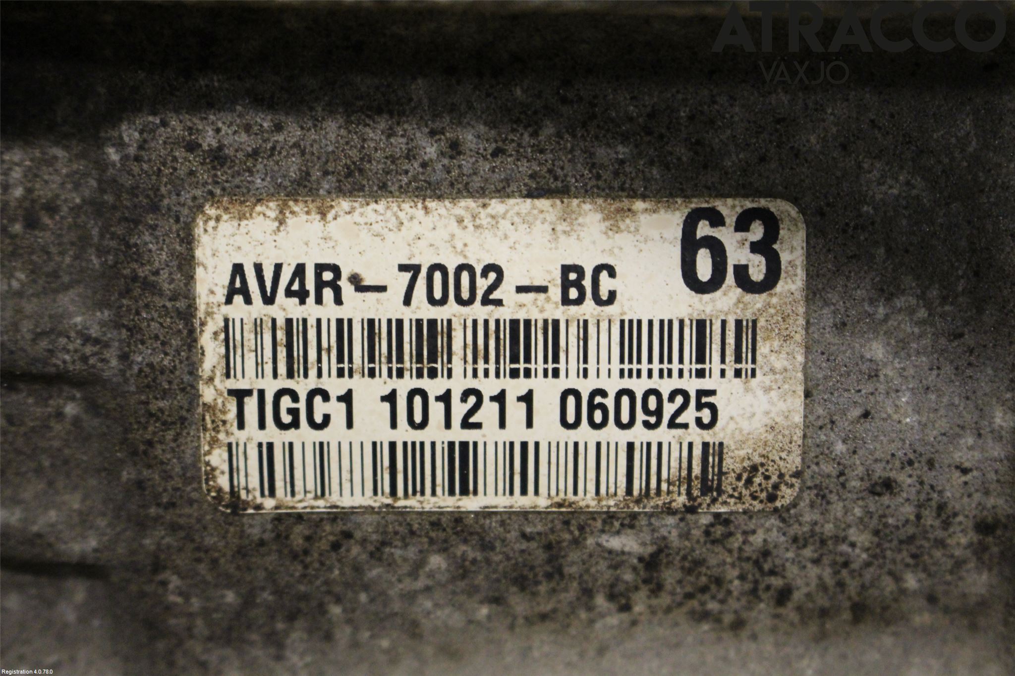 Ford KUGA 08-12 Gearkasse 6 Trinn