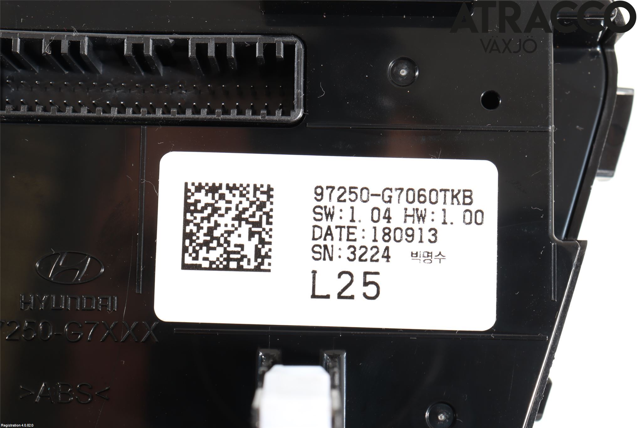 Hyundai IONIQ AE 17-22 Varme Ac Betjening-Display