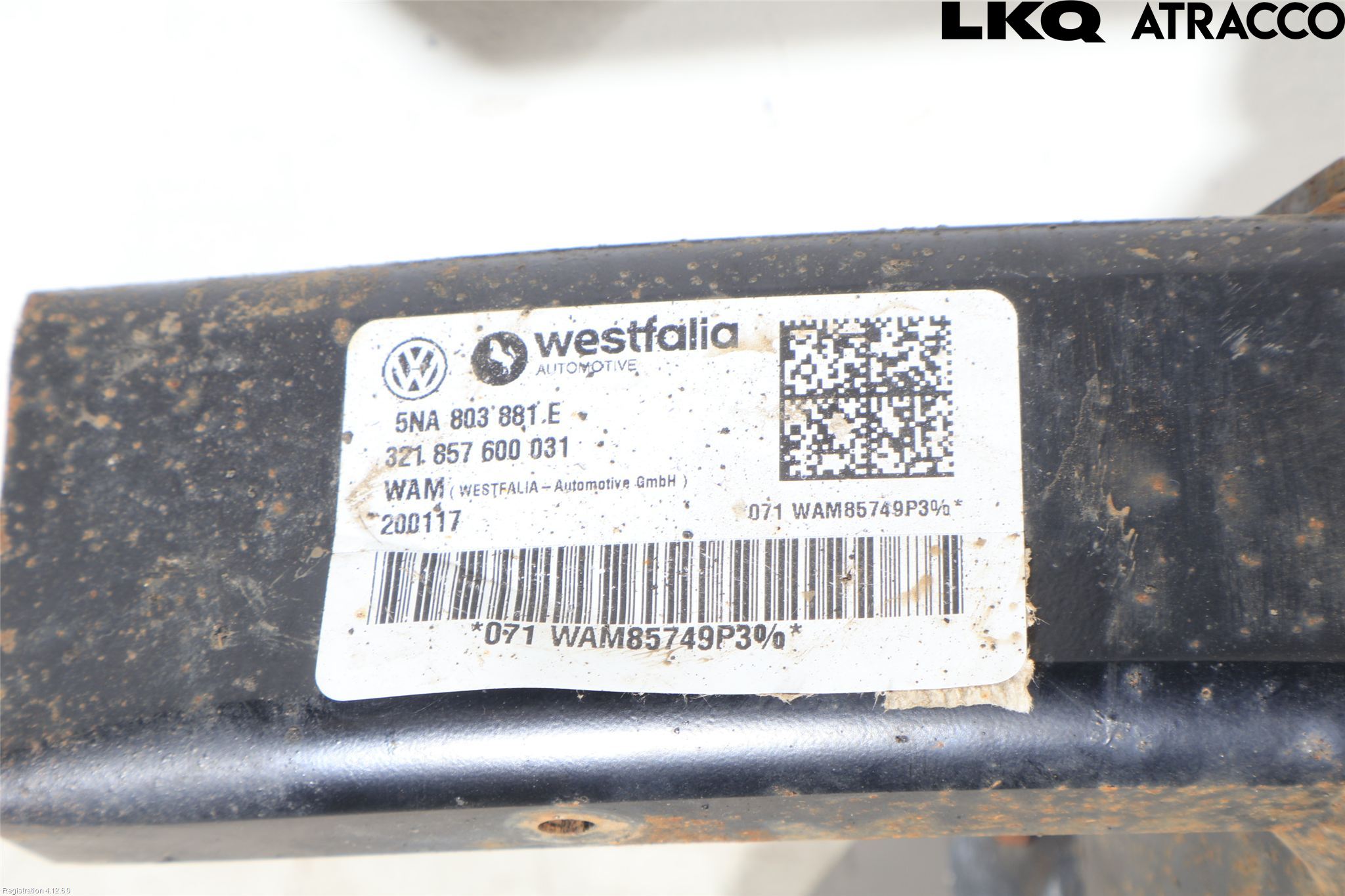 Volkswagen VW TIGUAN 16-24 Tilhengerfeste