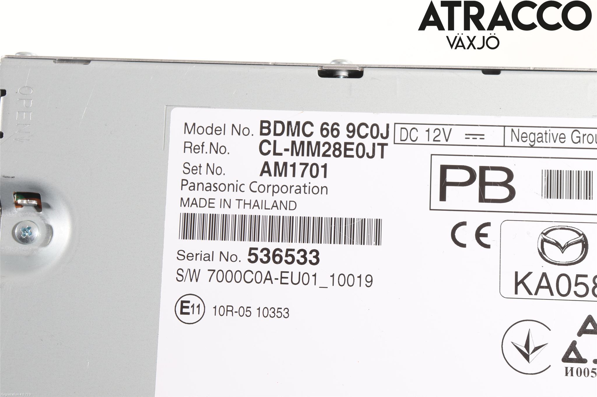 Mazda 3 IV 19- Stereo Radio Med Cd