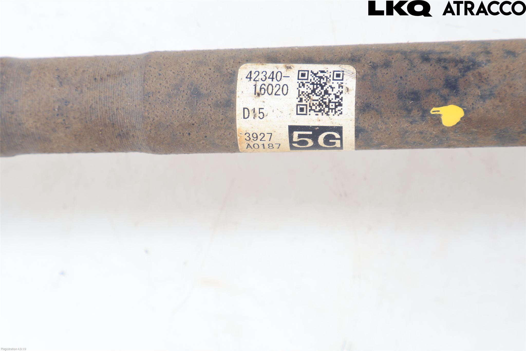 Toyota COROLLA CROSS XG10 22- Drivaksel Bak Kompl Venstre