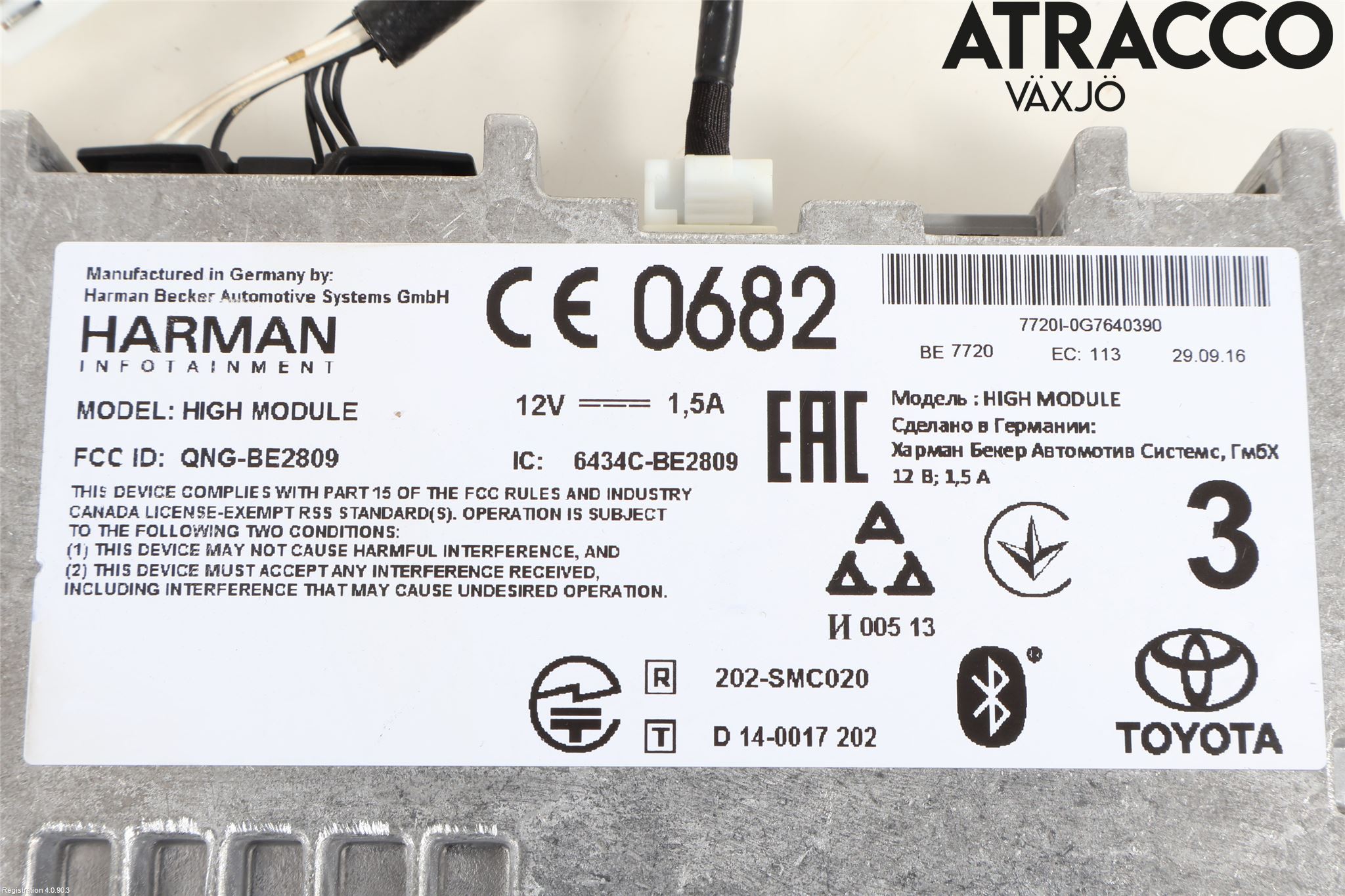 Toyota RAV4 13-18 Stereo Radio Med Cd