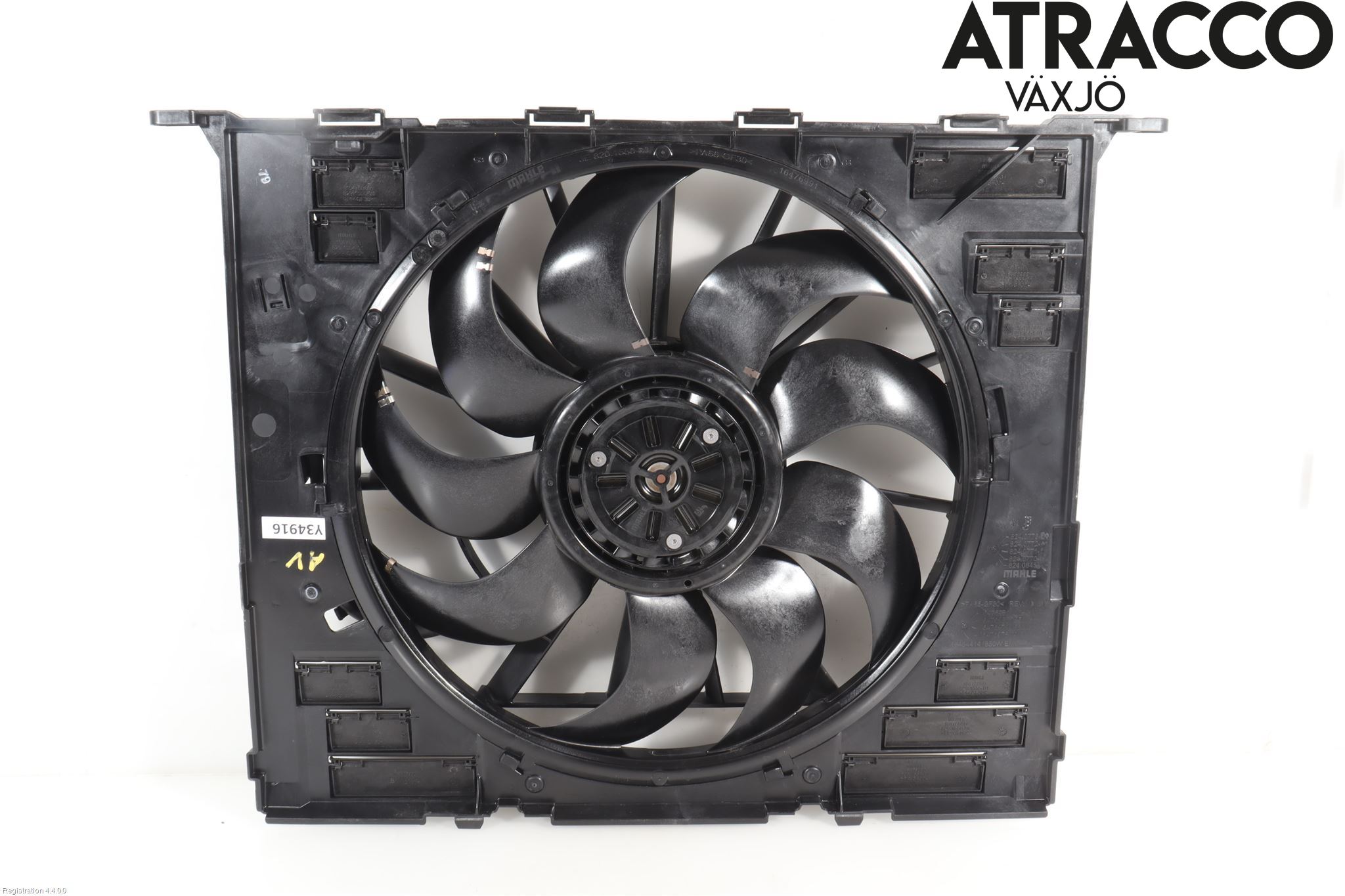 BMW 5 G30/G31/F90 17-23 Kjølevifte-Radiator Hus-Kåpe