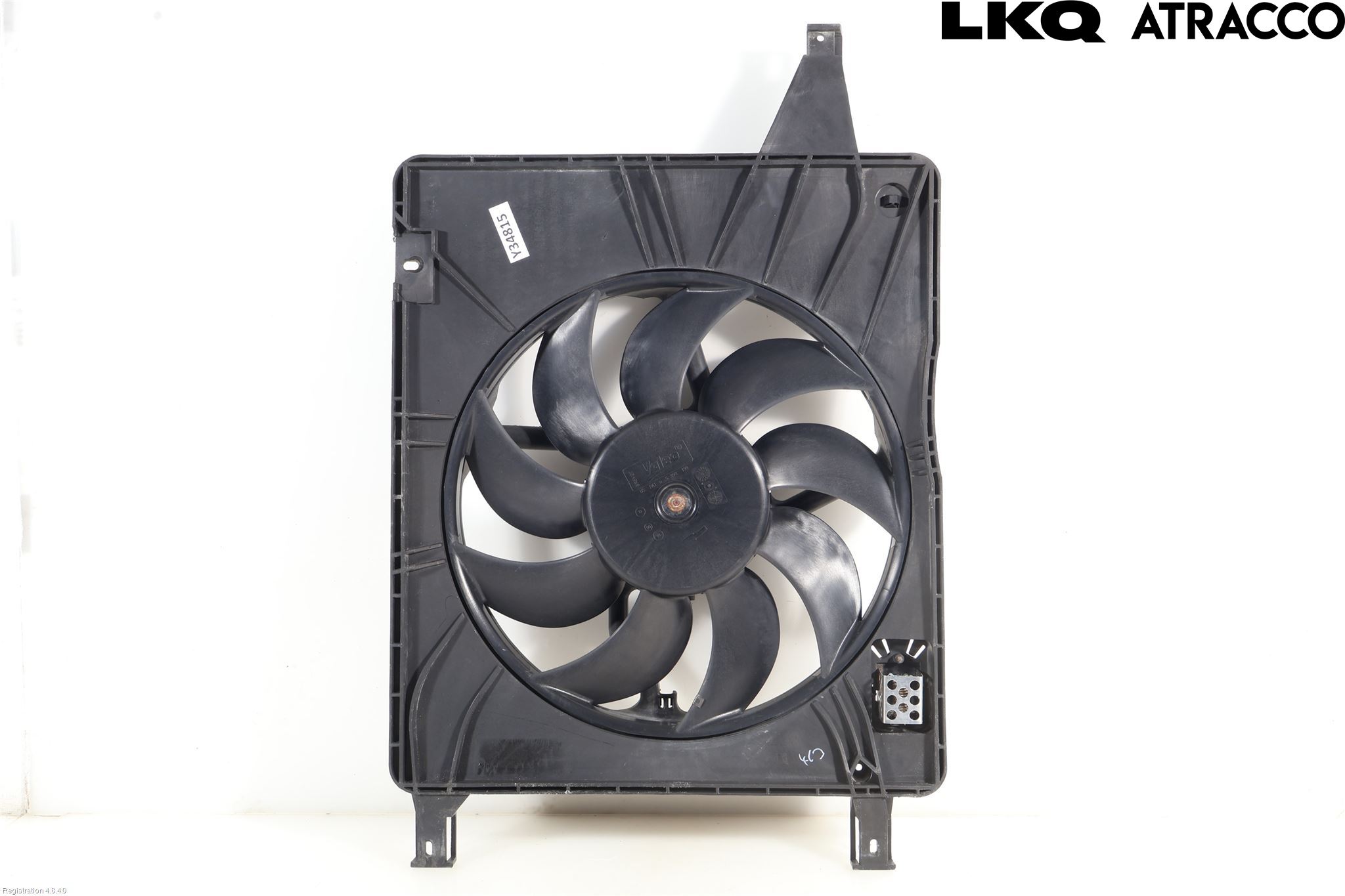 Nissan QASHQAI 10-14 Kjølevifte-Radiator Hus-Kåpe