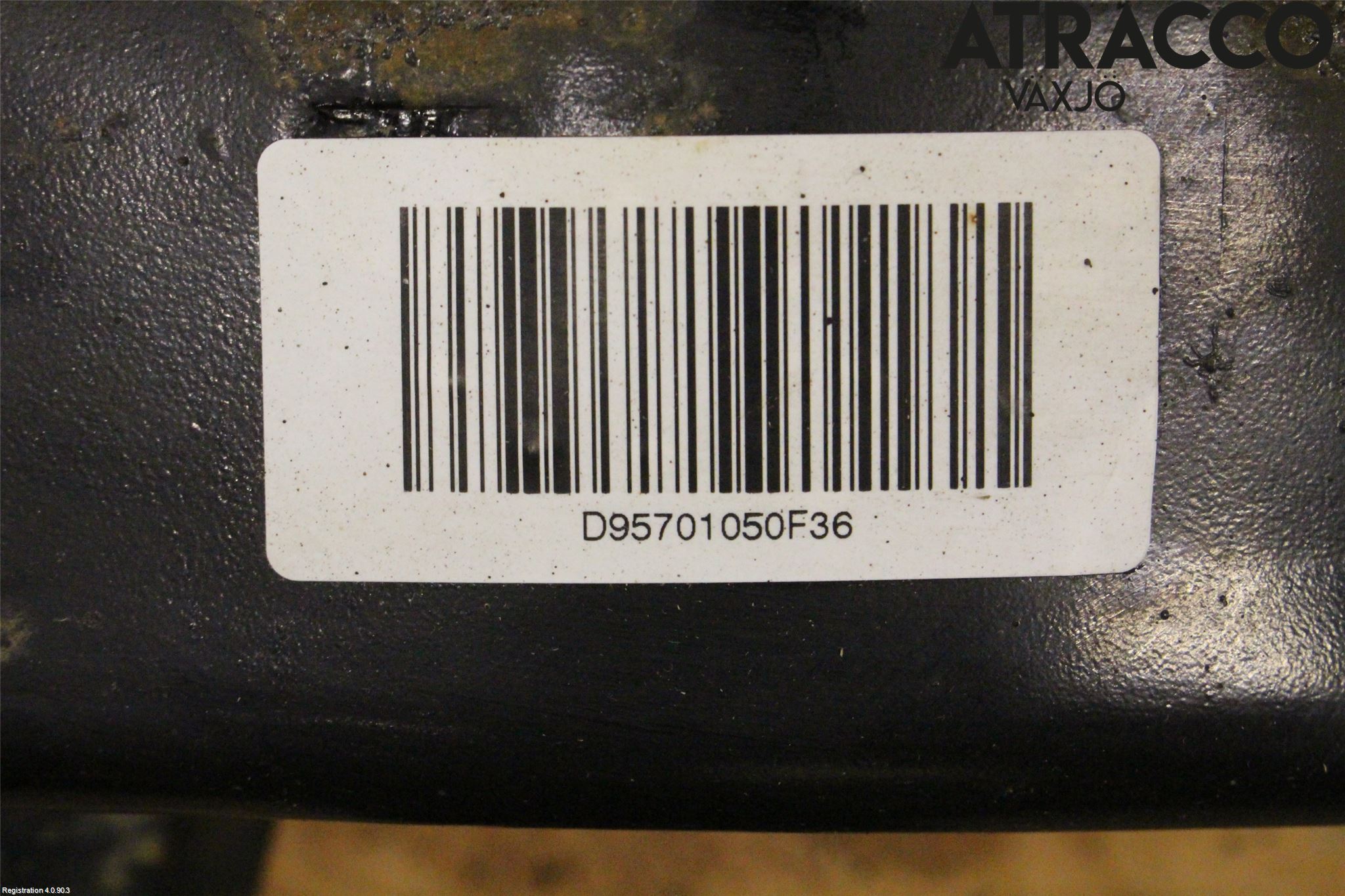 BMW 4 F32/F33/F82/F83 13-20 Bakaksel Feste Travers-Ramme