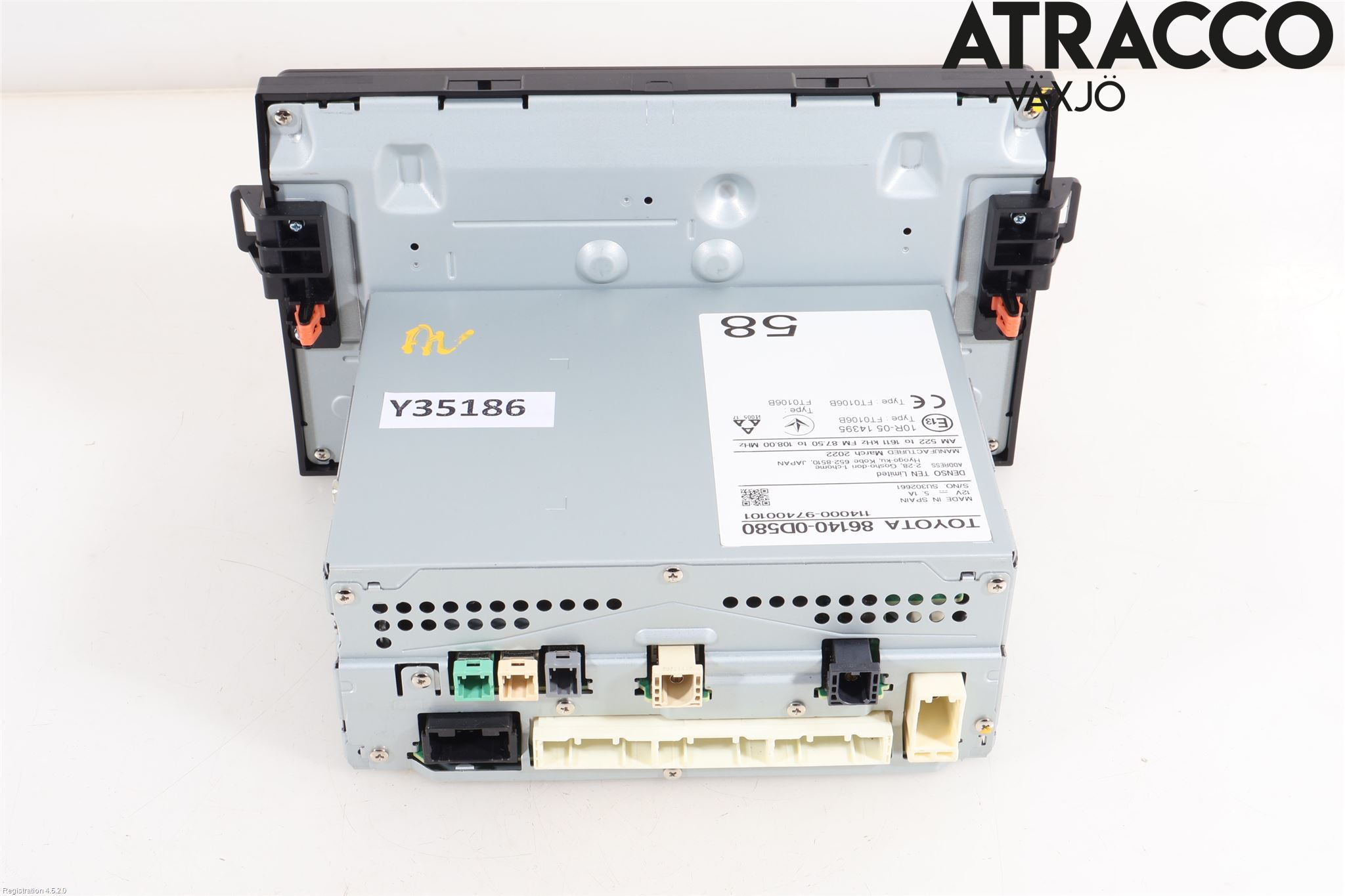 Toyota YARIS XP21 20- Stereo Radio Med Cd