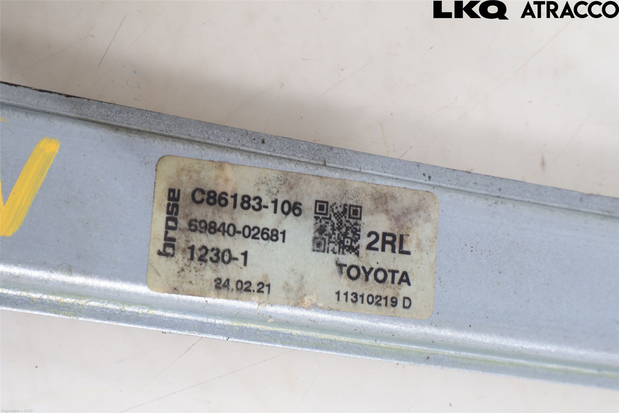 Toyota COROLLA 19- Vindusheis El Komp