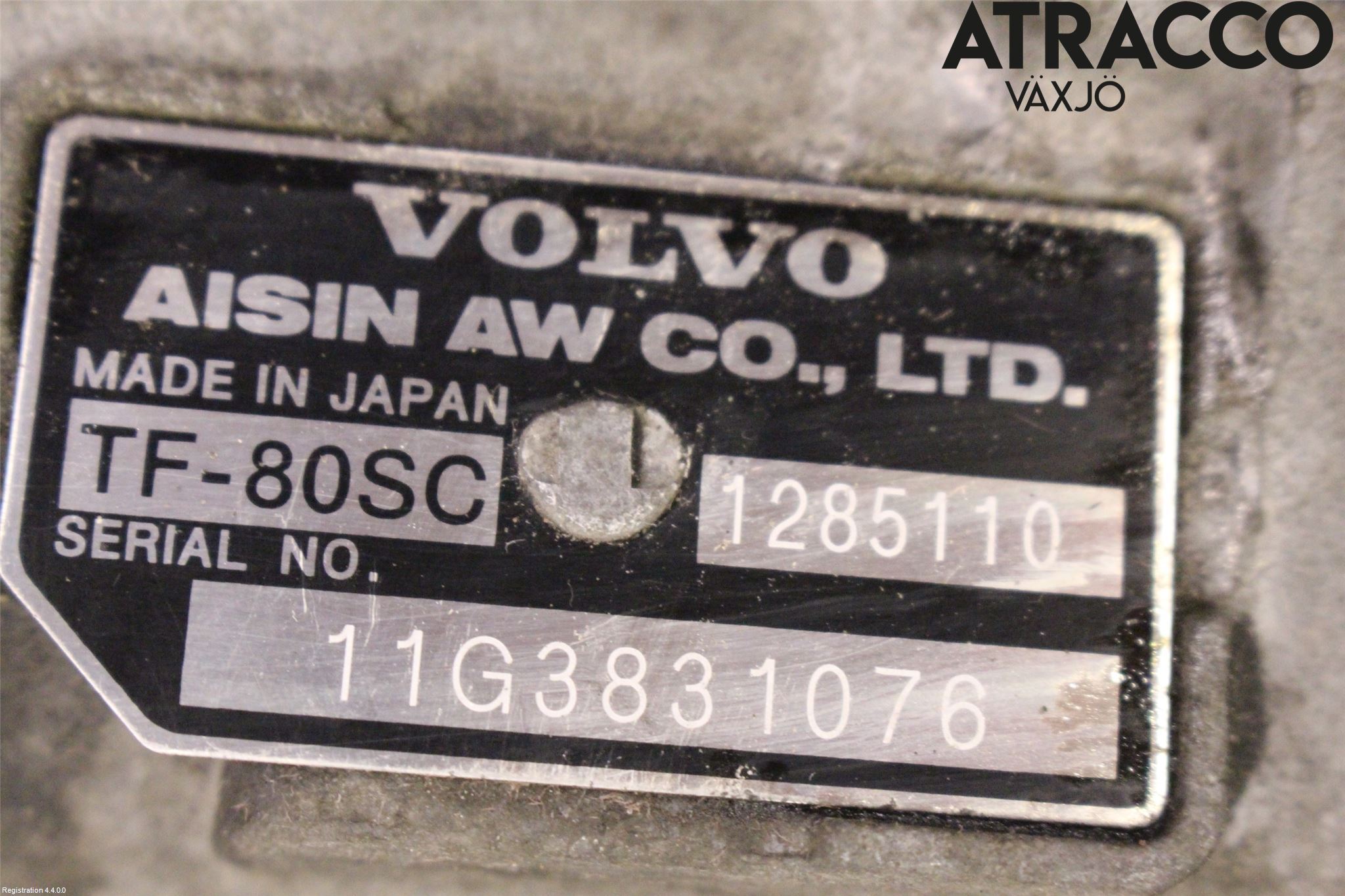 Volvo V60 11-13 Gearkasse Automat