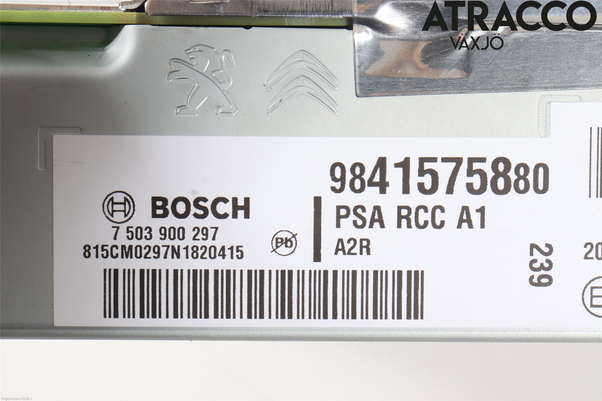 Peugeot 208/E-208 20- Stereo Radio Med Cd