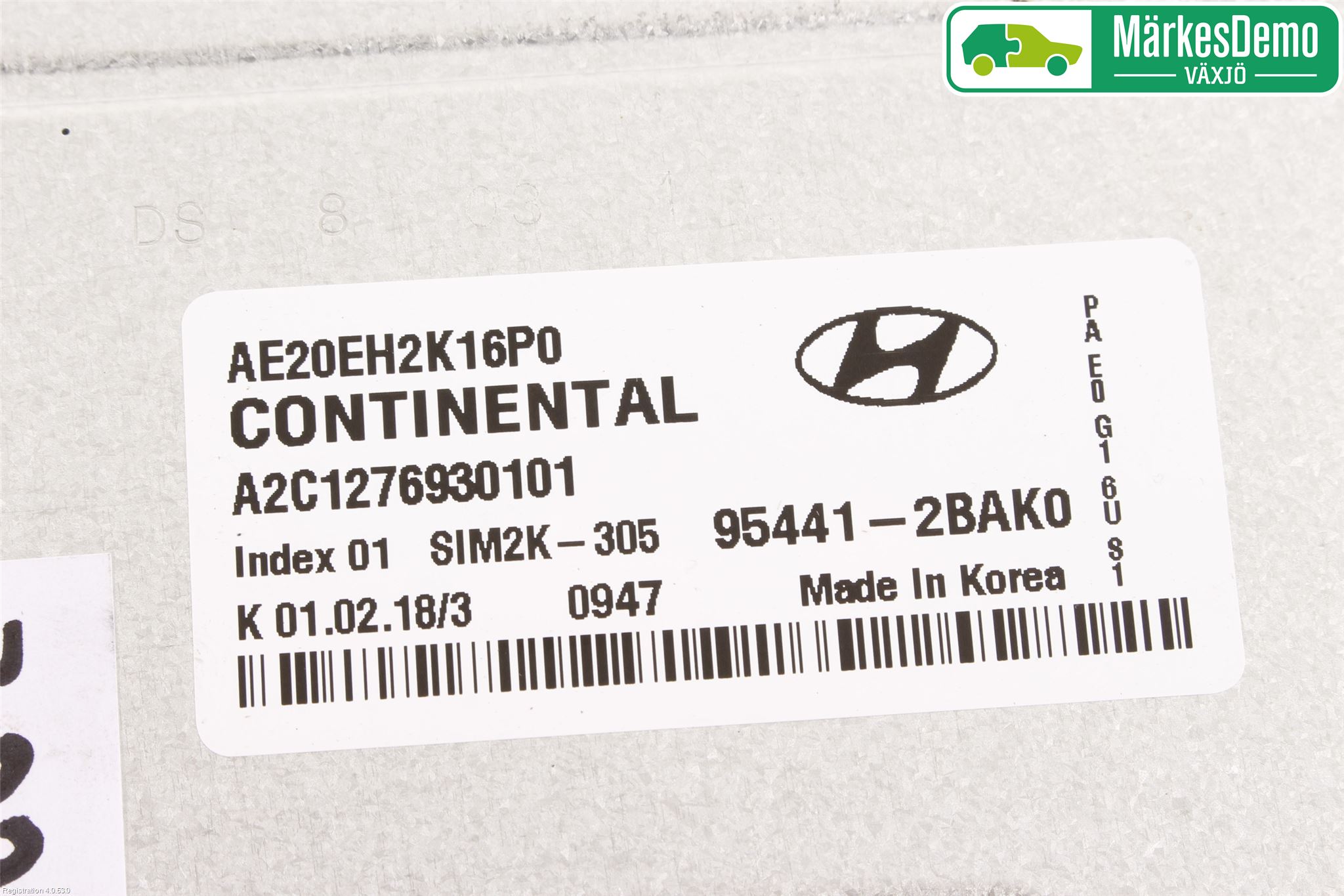 Hyundai IONIQ AE 17-22 Styreenhet Gearkasse