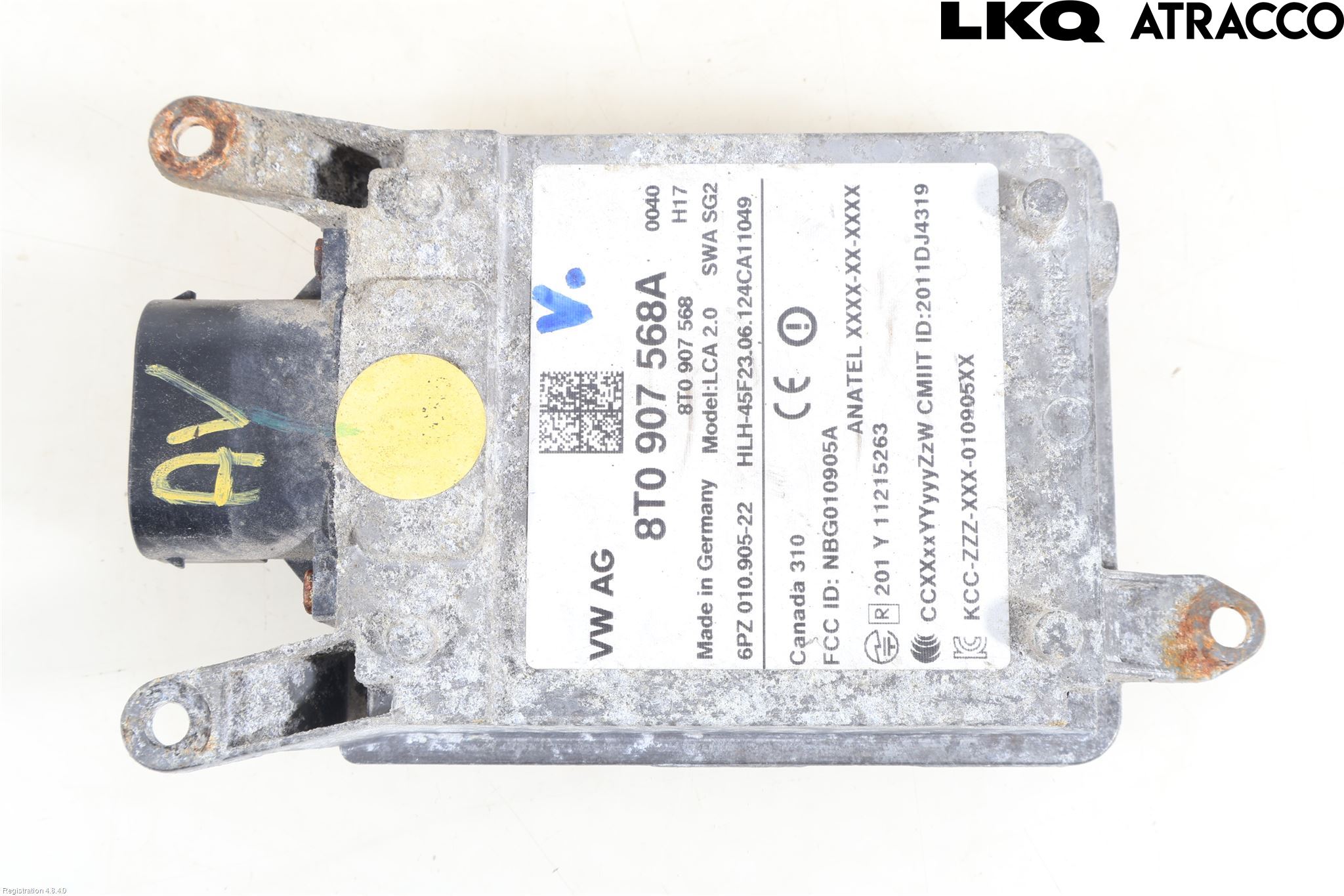 Audi A5 07-16 Sensor Kollisjonsbeskyttelse