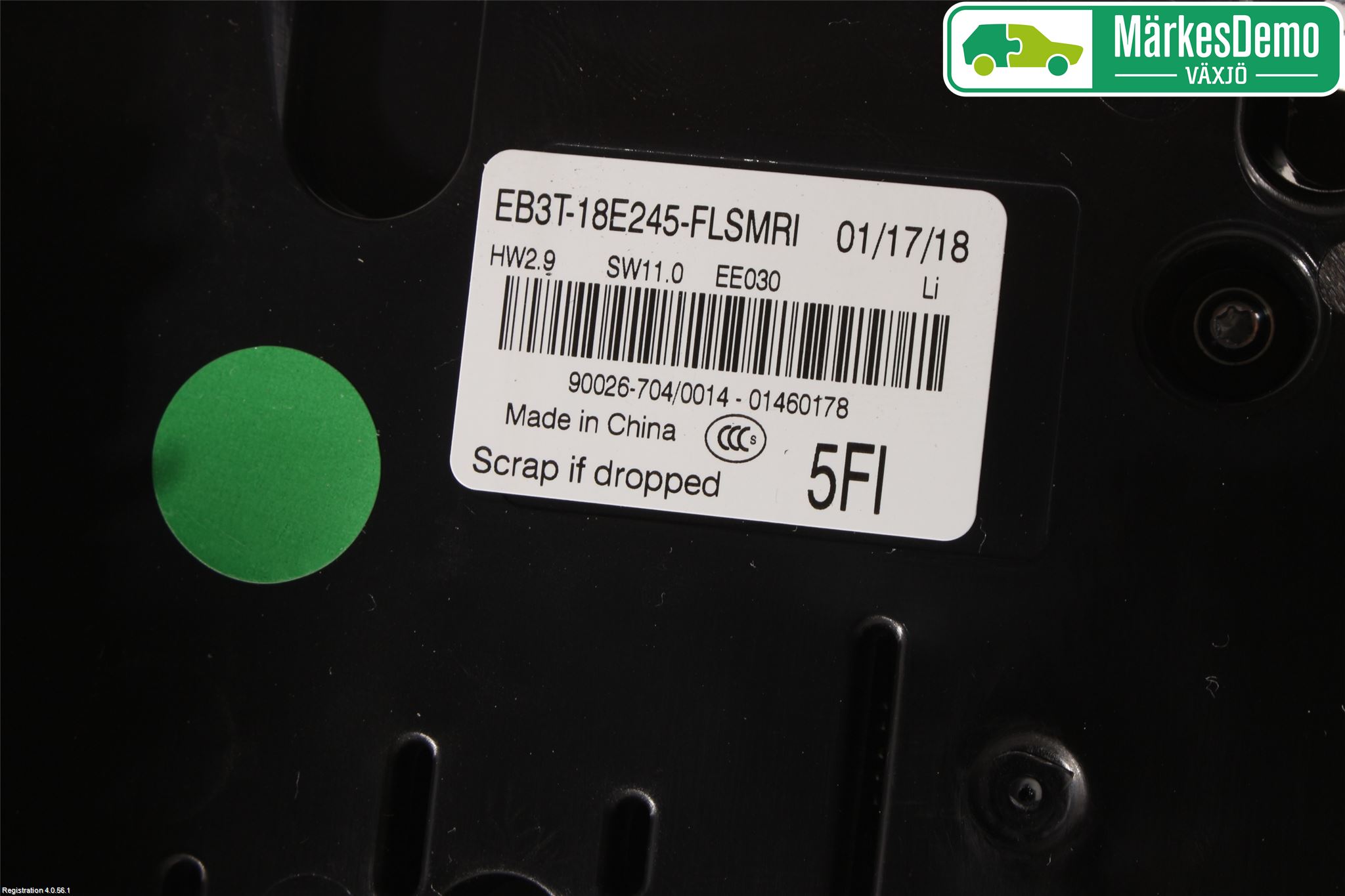 Ford RANGER EU 12-23 Varme Ac Betjening-Display