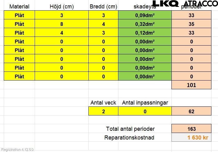 Toyota AVENSIS 09-15 Dør 4D Bak Venstre