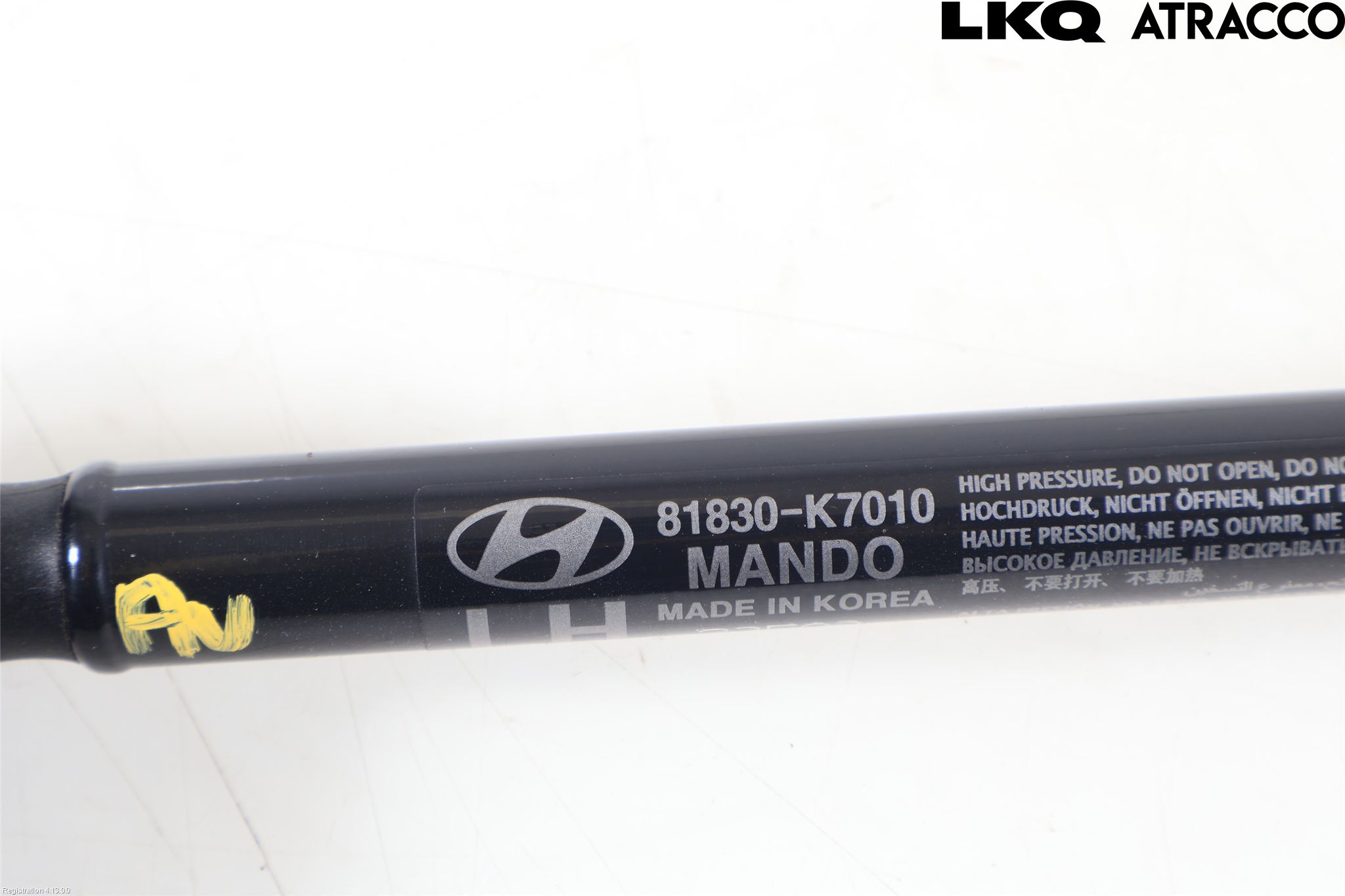 Hyundai i10 LA 20- Bakluke Demper-Gassfjær