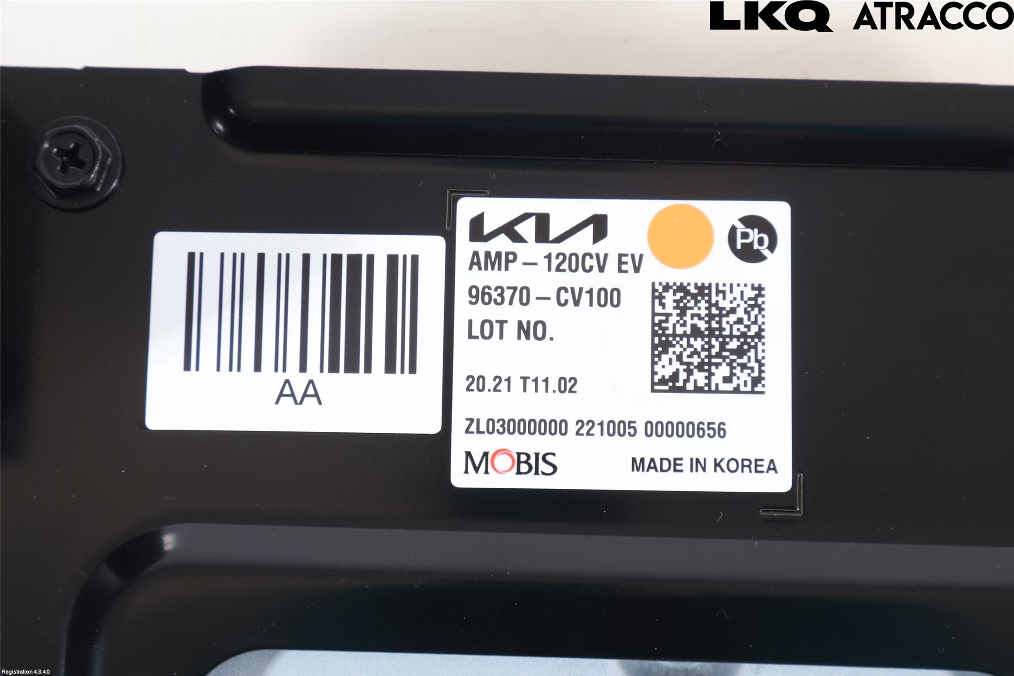 Kia EV6 (CV) 22- Stereo Forsterker