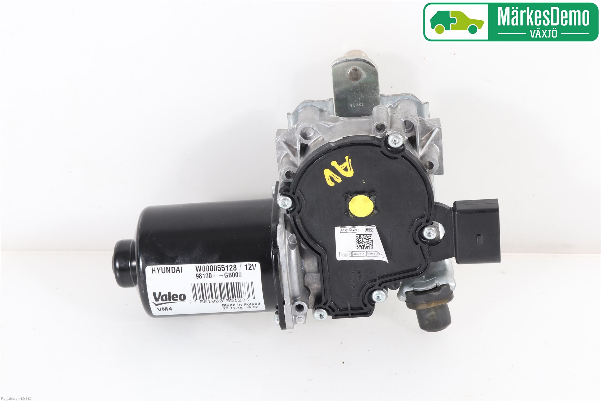 Hyundai i20 GB 15-20 Viskermotor Frontrute