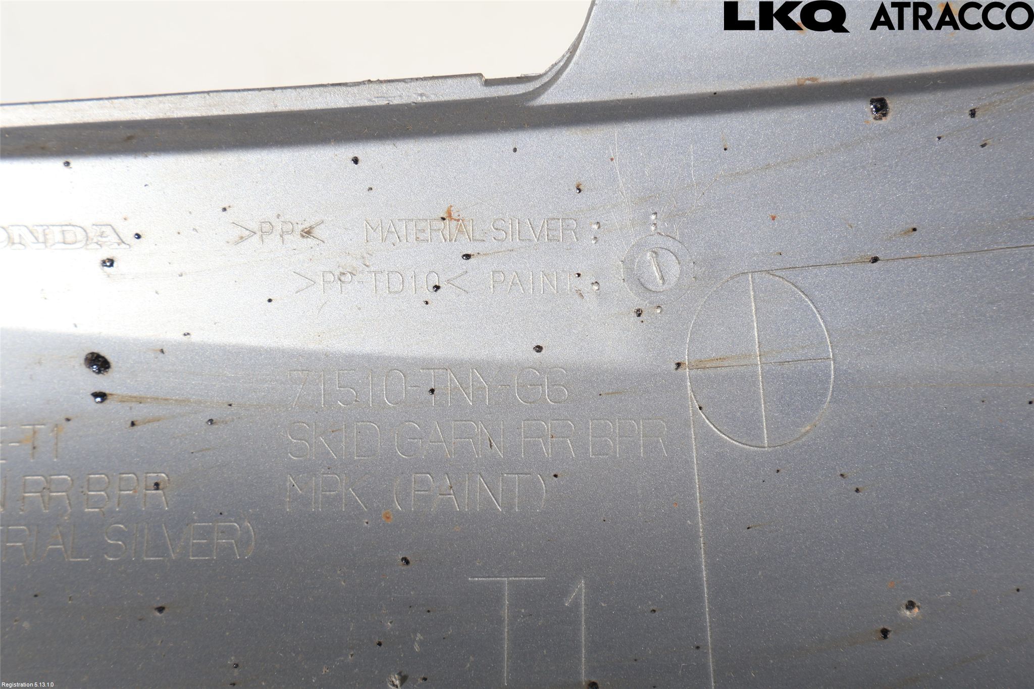 Honda CR-V 19-22 Støtfanger Bak Midt Del