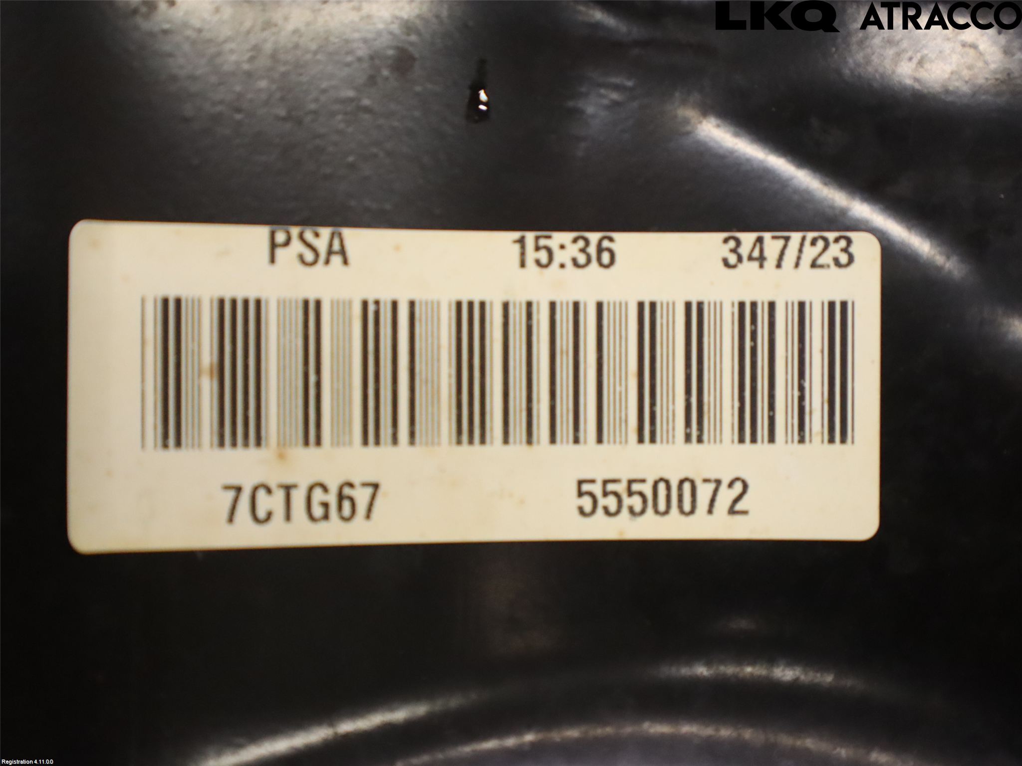 Peugeot 408 22- Forstillingsbjelke(Tvergående)