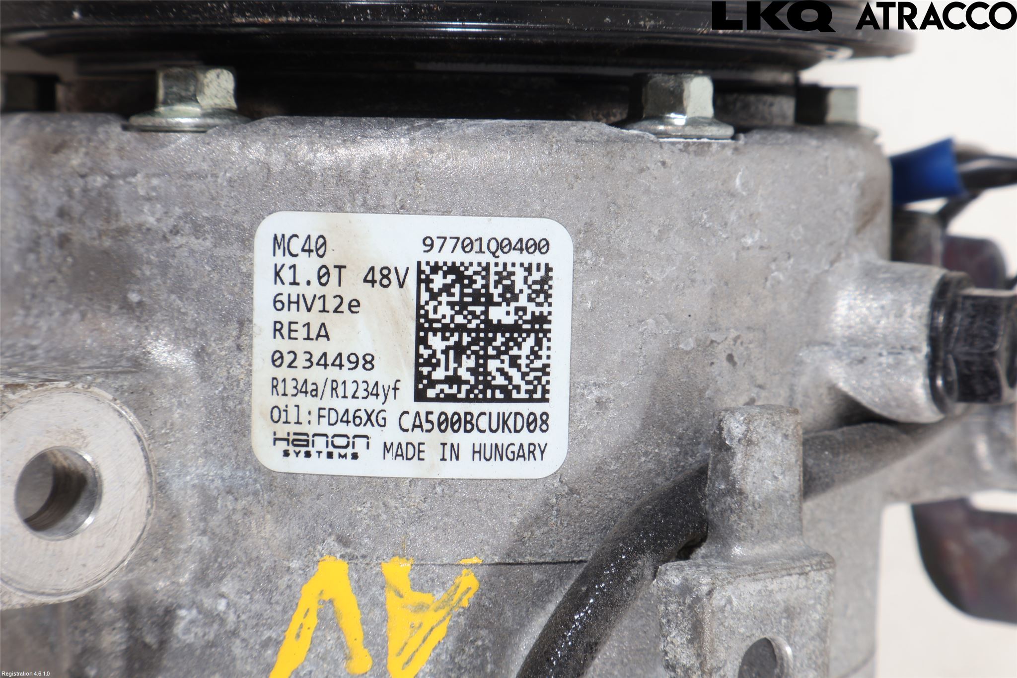 Hyundai BAYON BC3 21- Varme Ac Kompressor