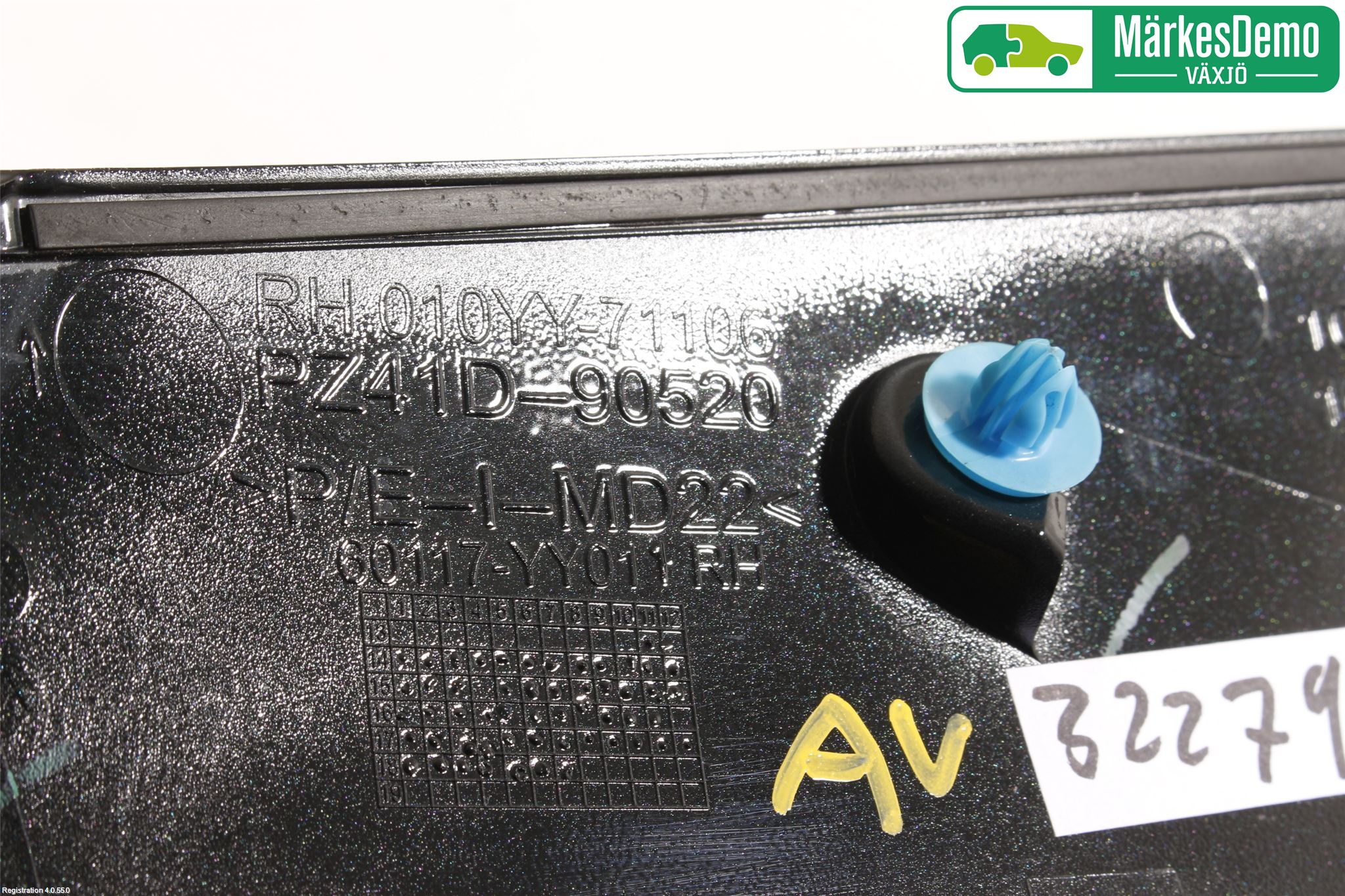 Toyota AYGO 15-21 Skjerm Hjørne Utfylling Foran