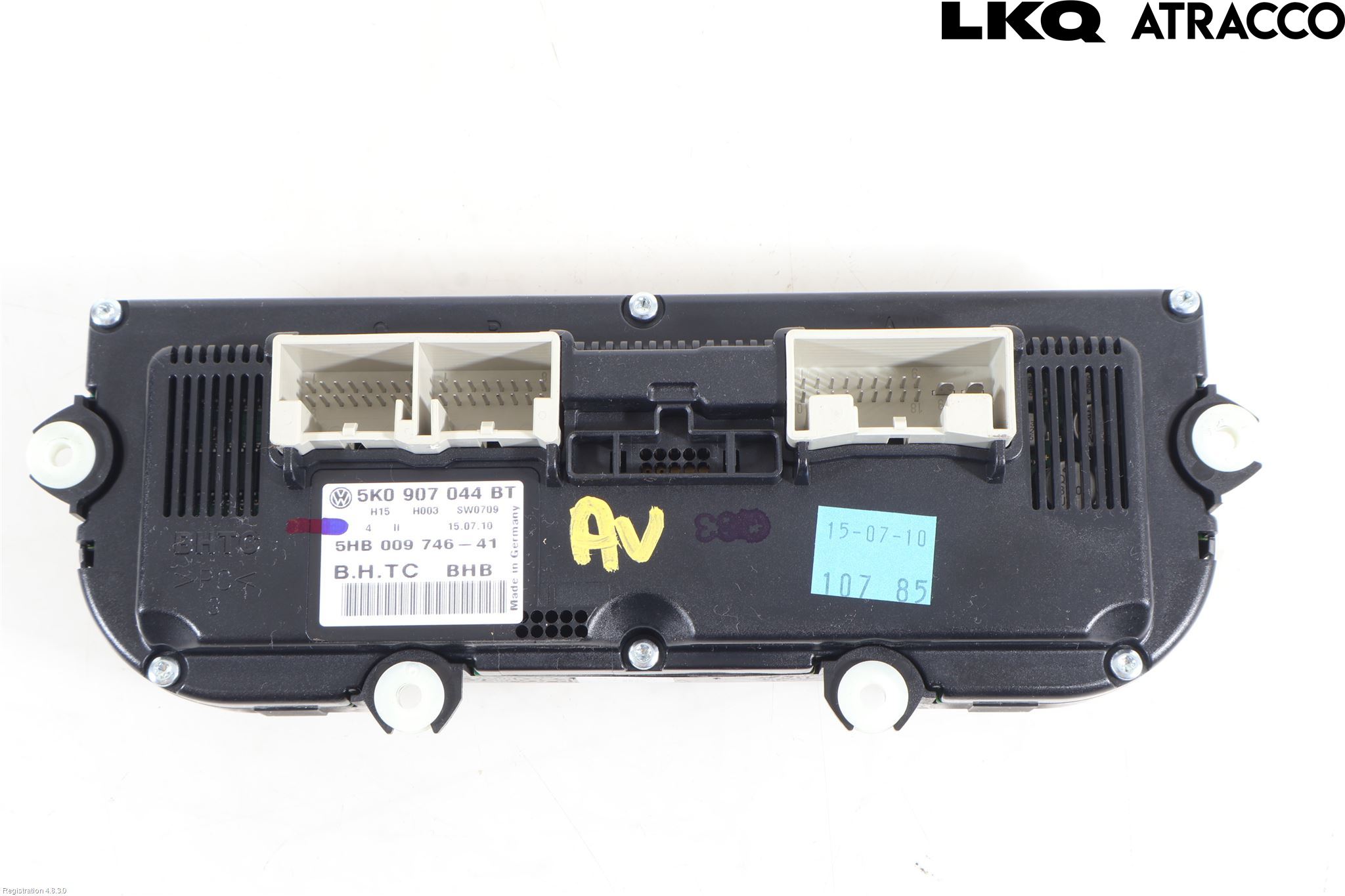 Volkswagen VW TIGUAN 07-16 Varme Ac Betjening-Display