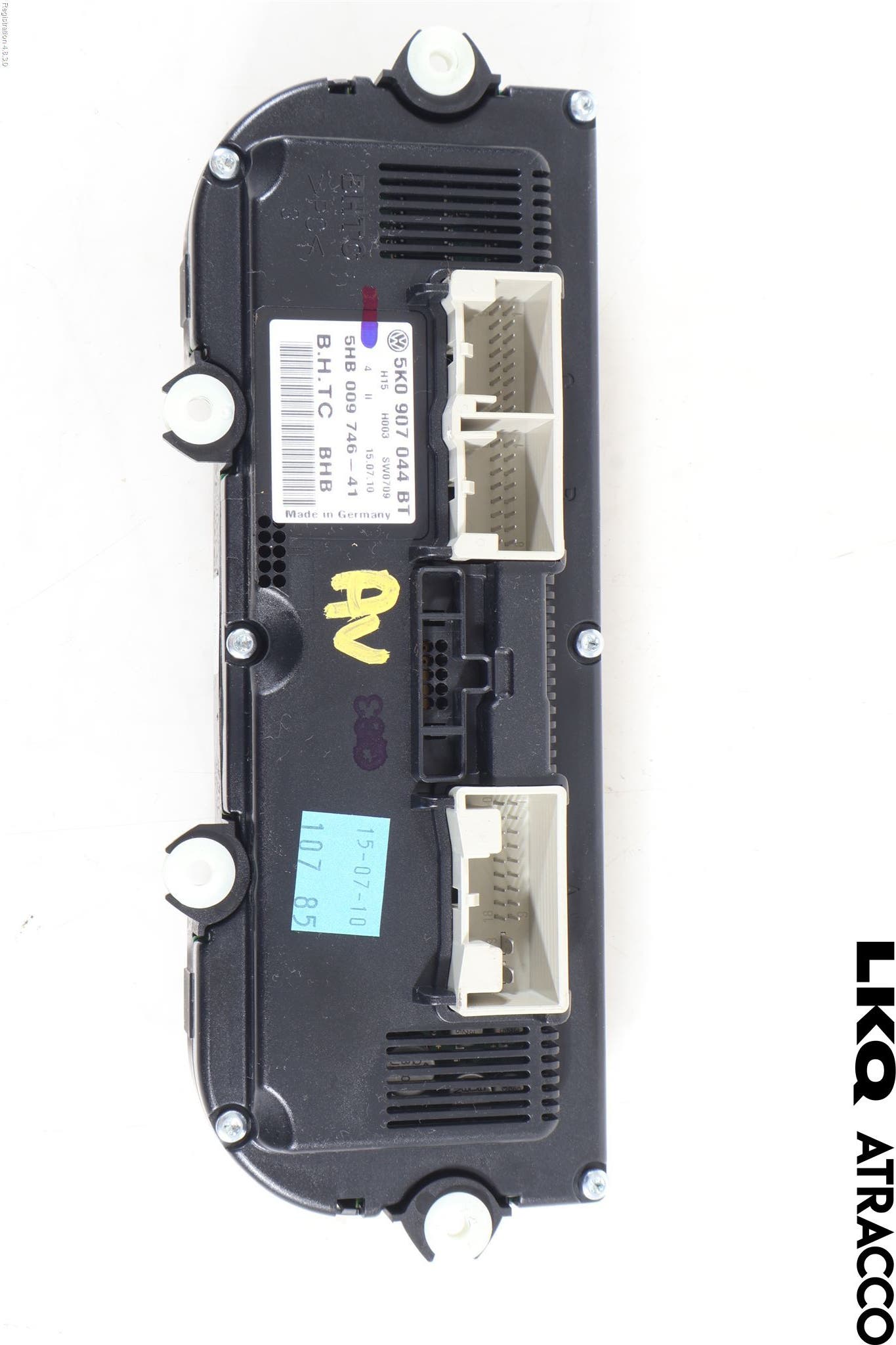 Volkswagen VW TIGUAN 07-16 Varme Ac Betjening-Display