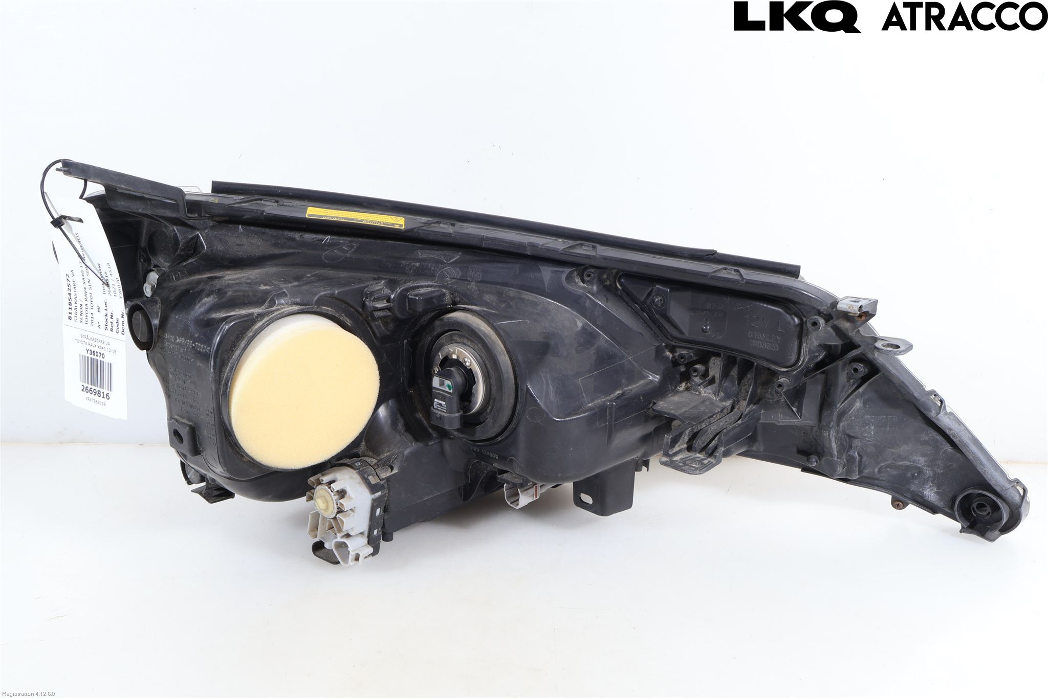 Toyota RAV4 13-18 Frontlykt Venstre