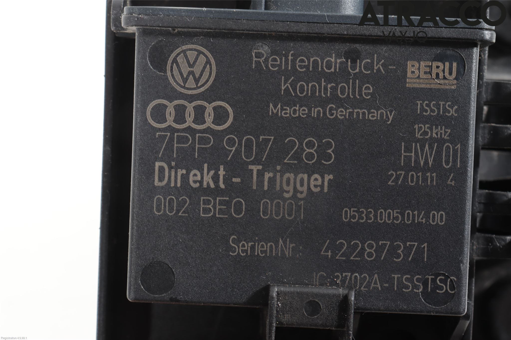 Porsche 911 (997) 05-12 Giver Dekktrykk