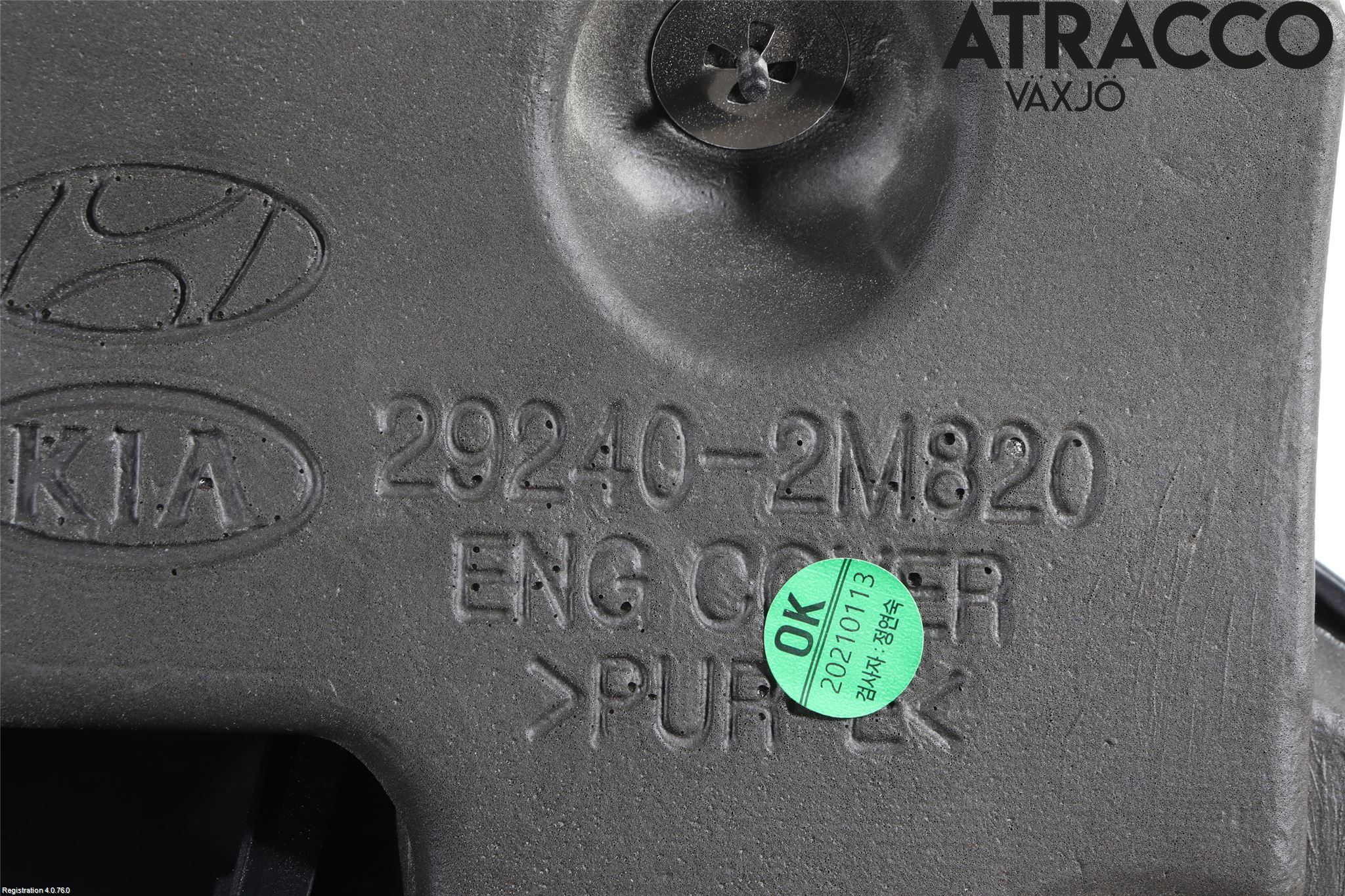Hyundai TUCSON 05- Motor Deksel Over Motor