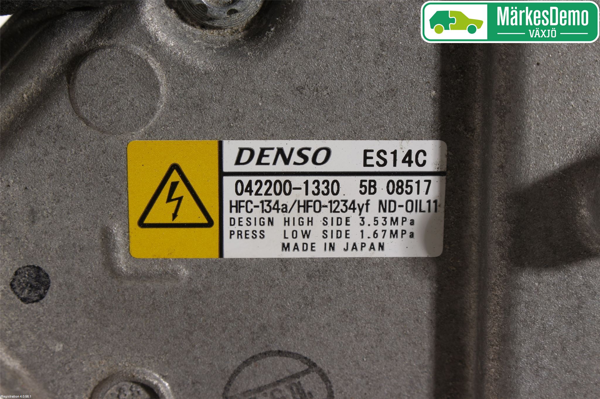 Toyota AURIS 13-19 Varme Ac Kompressor