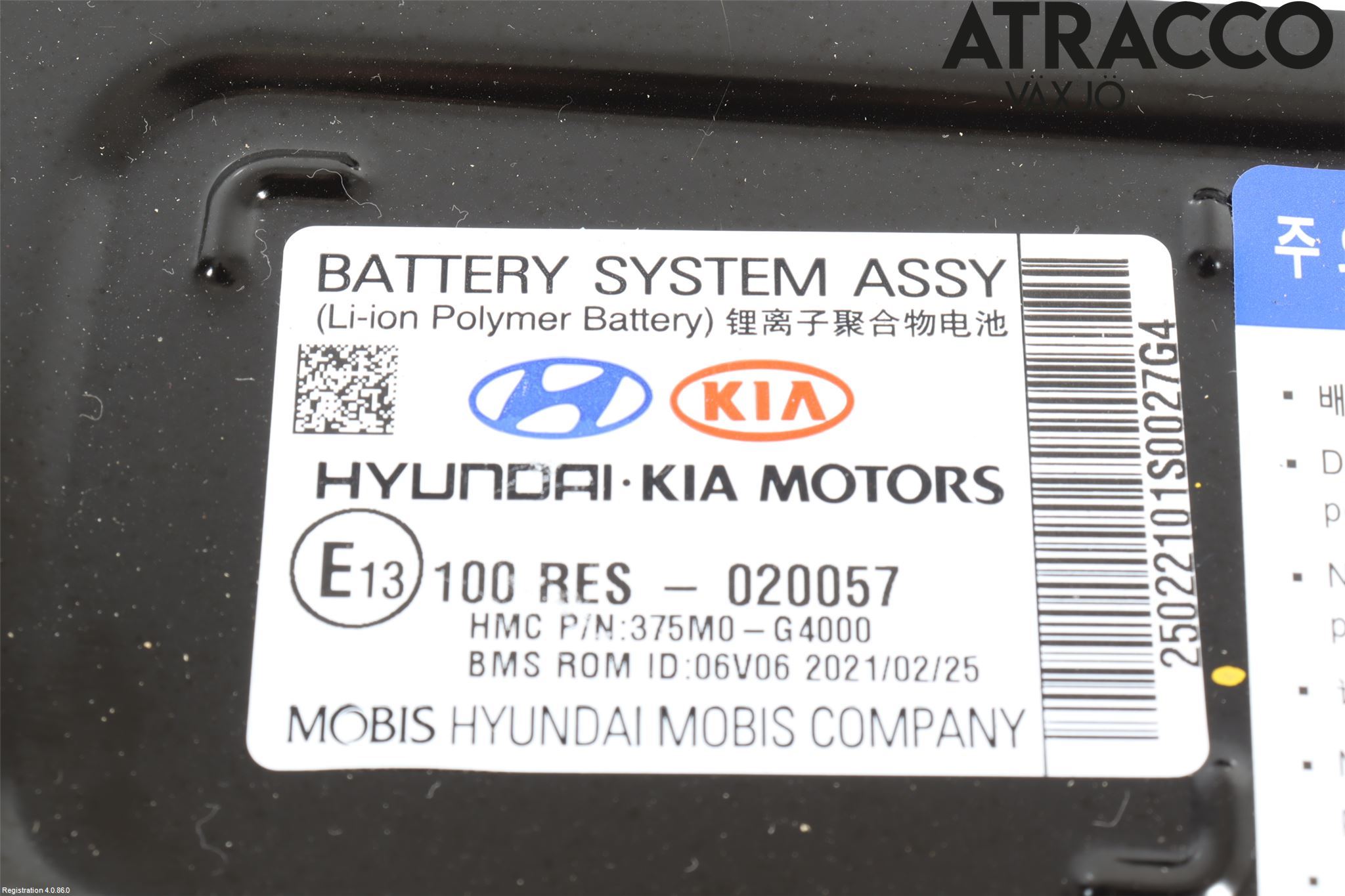 Hyundai i30 PD 17- Hybrid Batteri