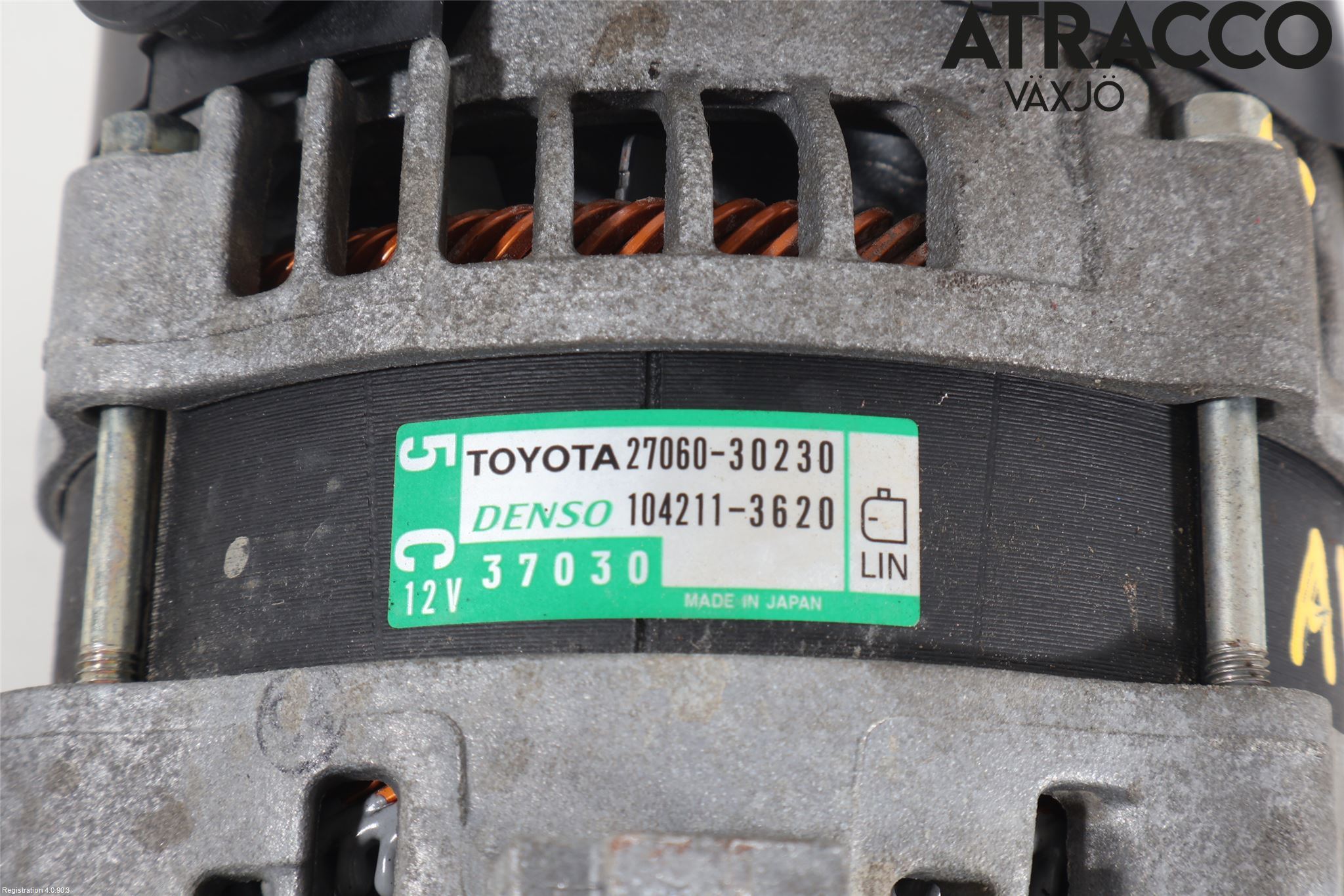 Toyota HILUX 16- Dynamo