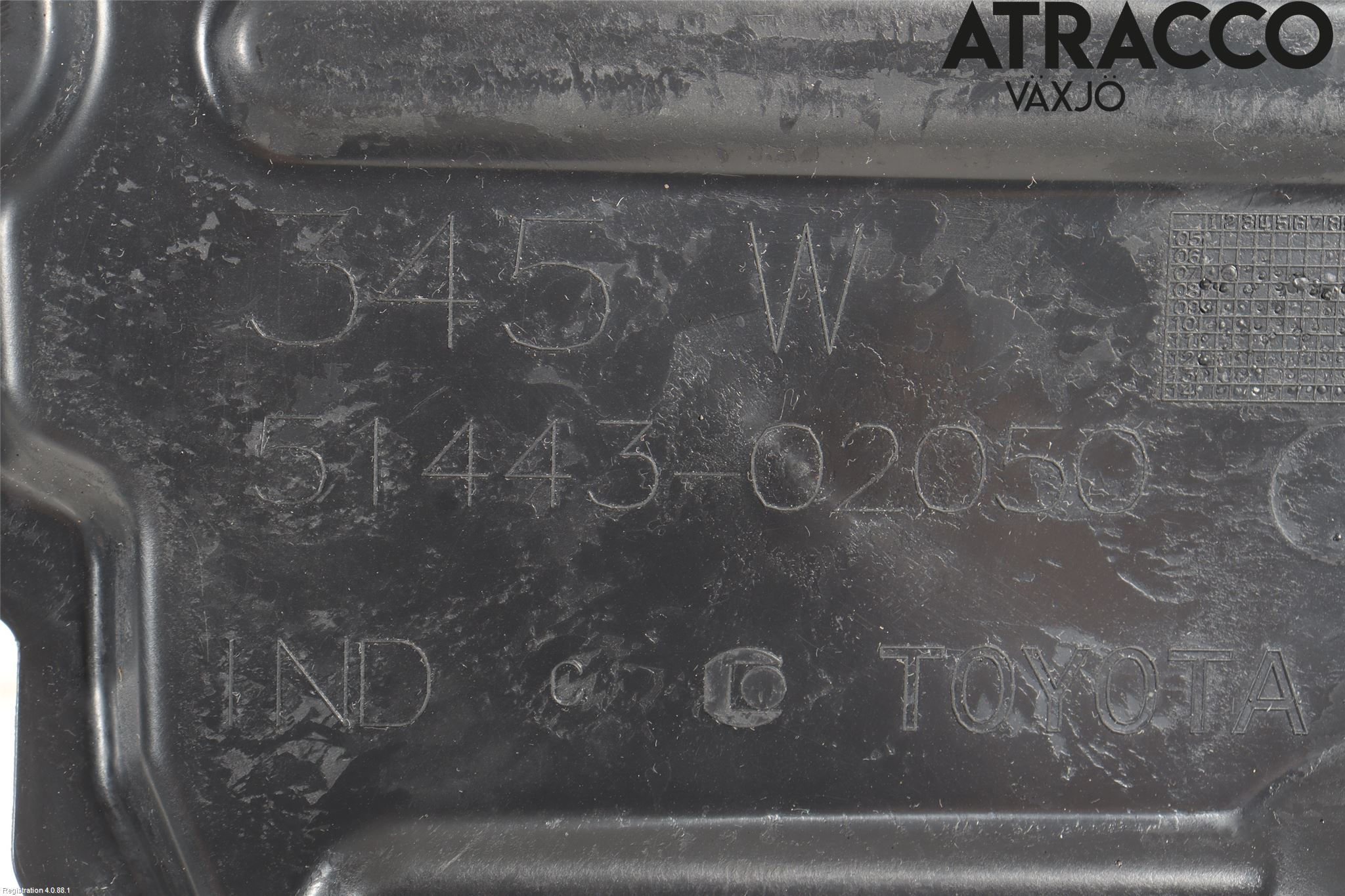 Toyota AURIS 13-19 Bunnplate U Motor-Gear-Dørk