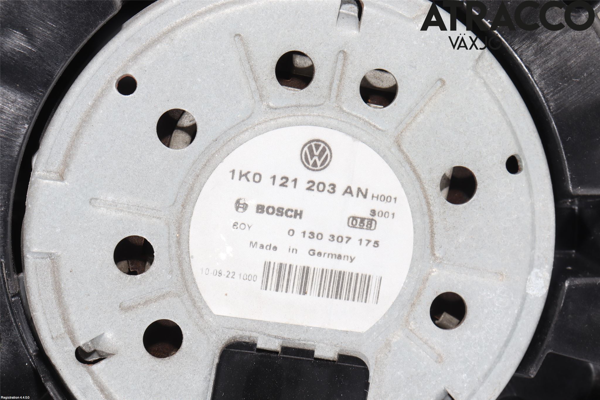 Volkswagen VW GOLF PLUS/CROSS GOLF 04-14 Kjølevifte-Radiator Hus-Kåpe