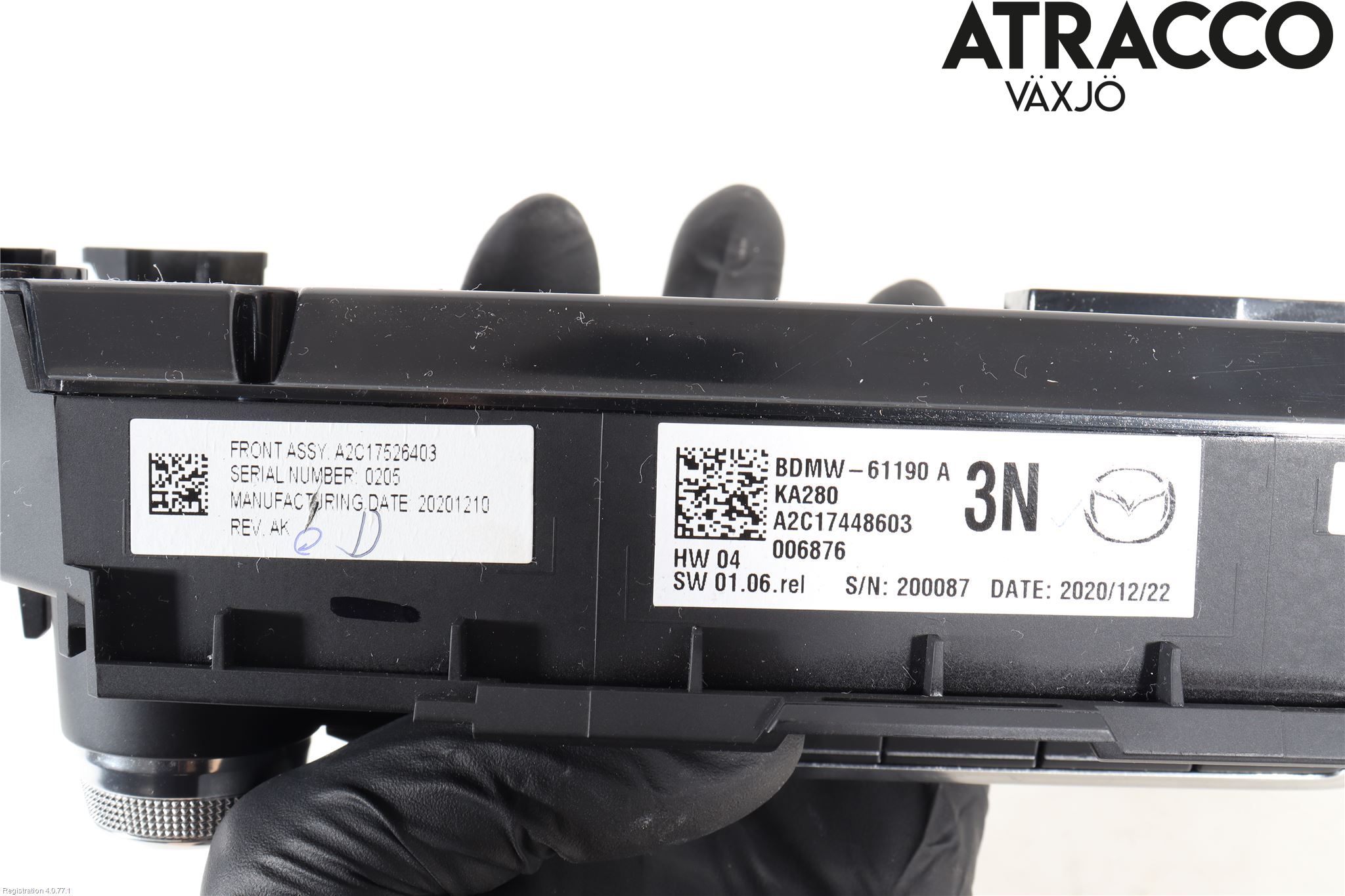 Mazda CX-30 20- Varme Ac Betjening-Display