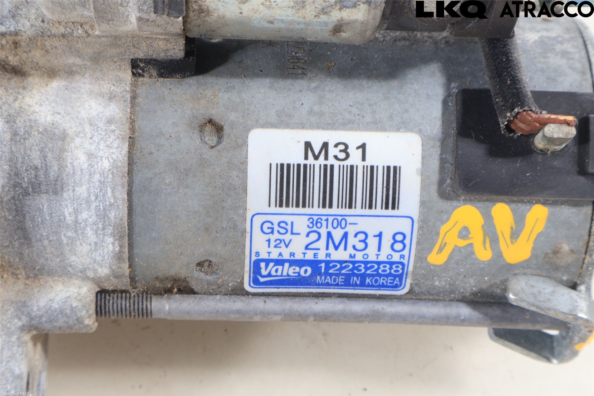 Hyundai TUCSON 05- Startmotor