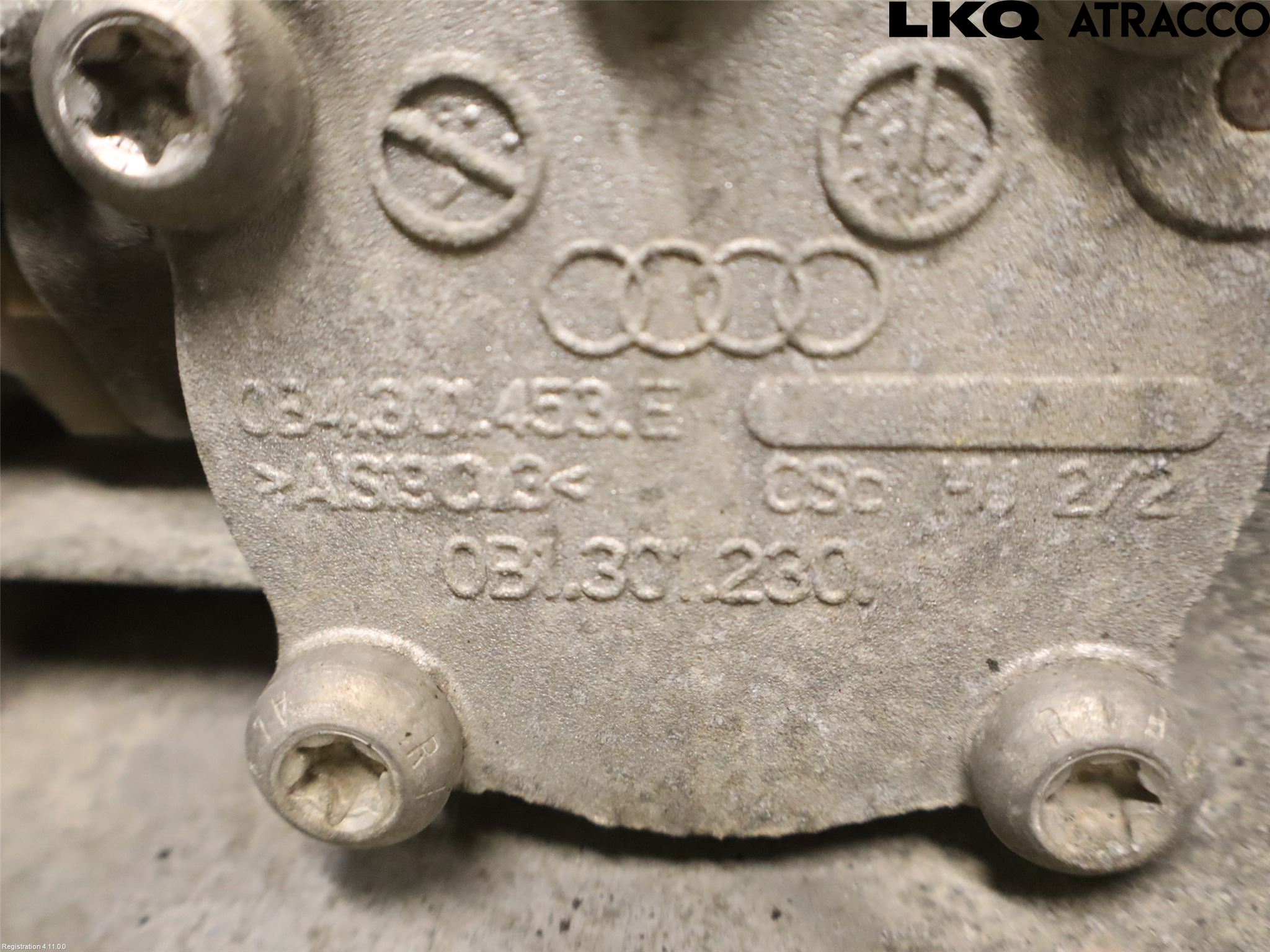 Audi A4/S4 08-11 Gearkasse 6 Trinn