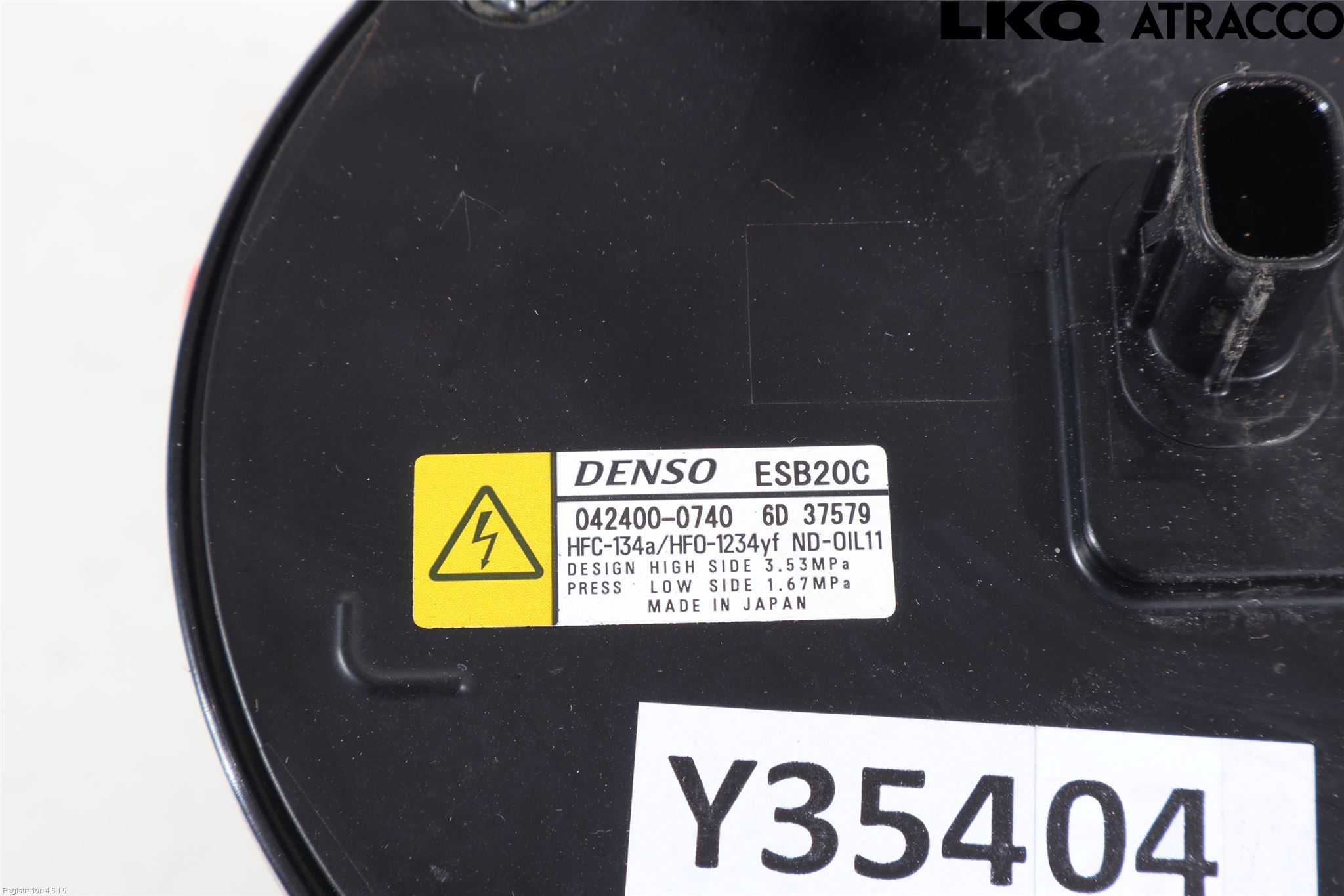 Toyota YARIS XP21 20- Varme Ac Kompressor