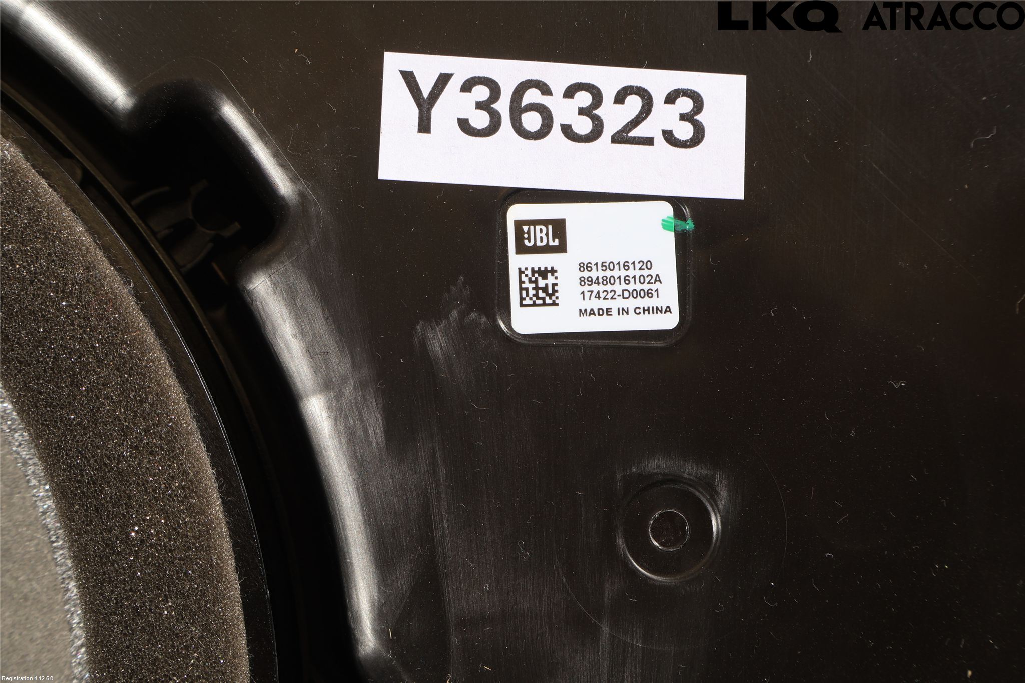 Toyota COROLLA CROSS XG10 22- Innr Høyttaler