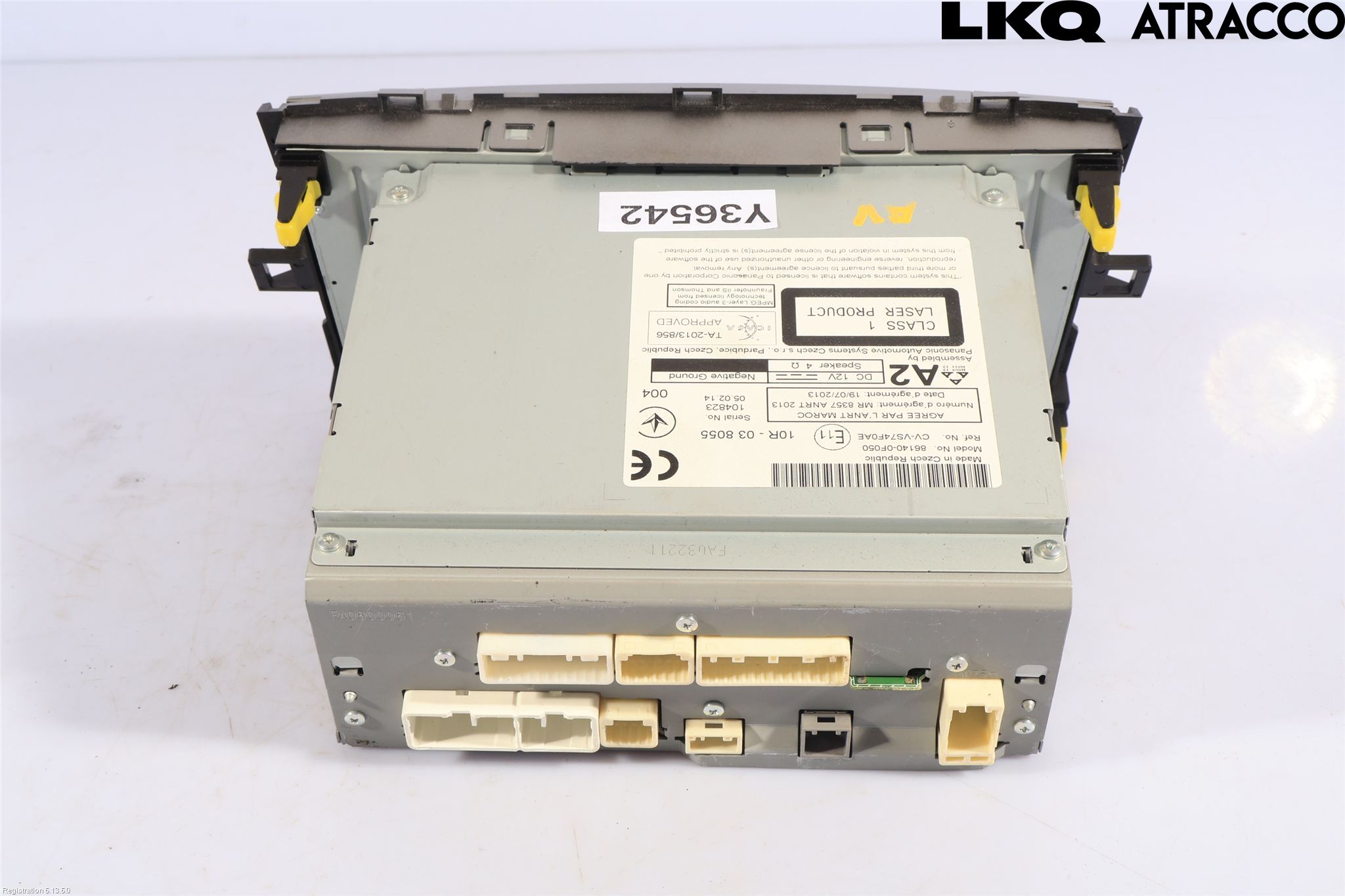 Toyota VERSO 09-18 Stereo Radio Med Cd